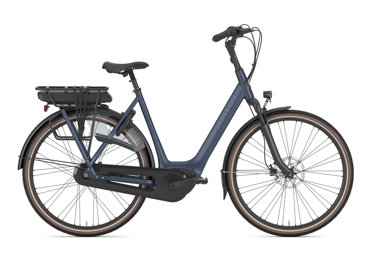 Product Image for Gazelle Orange C8 HMB 500Wh - Elcykel - 8-växlad, saturn blue, Ramstorlek: 61