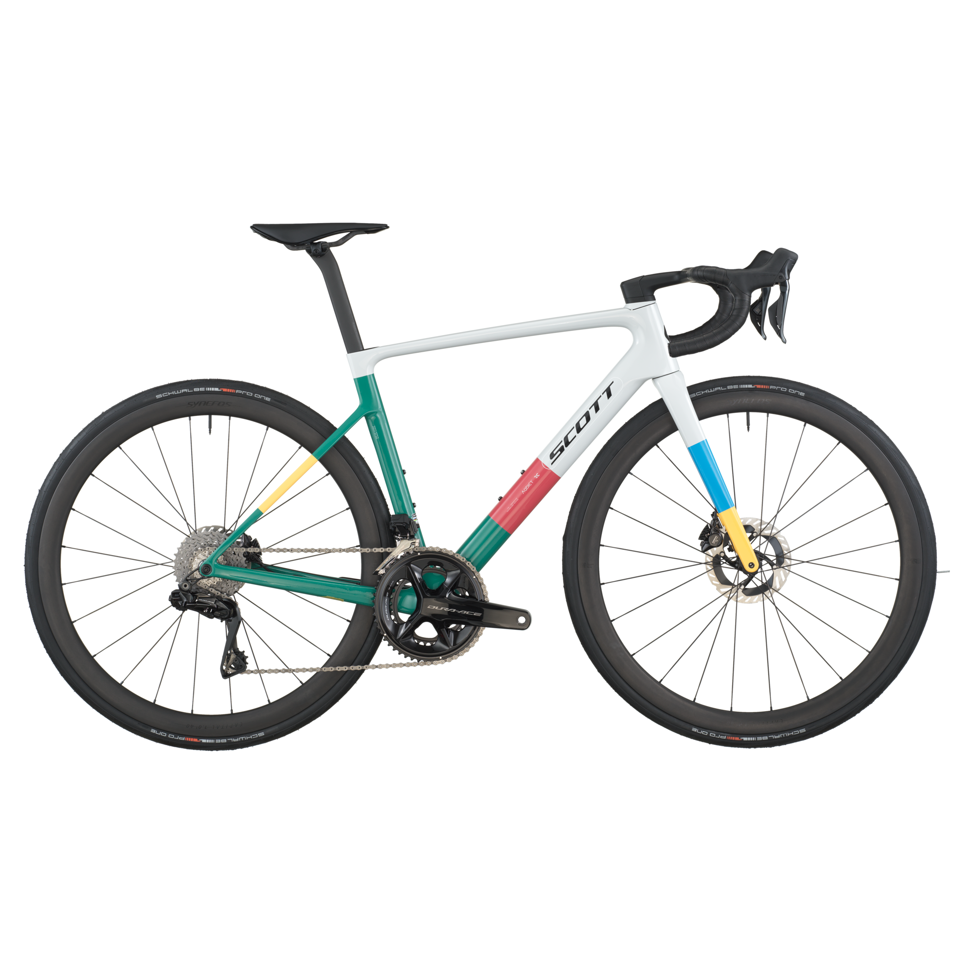 Product Image for Scott Addict RC Pro - 24-växlad, beluga grey/seashore green, Ramstorlek: XL