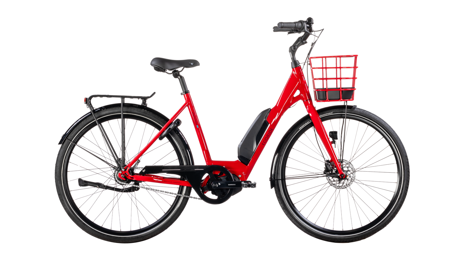 Product Image for Ecoride Ambassador AXS M-5 E6100 - Elcykel - 5-växlad, Röd, Ramstorlek: Onesize