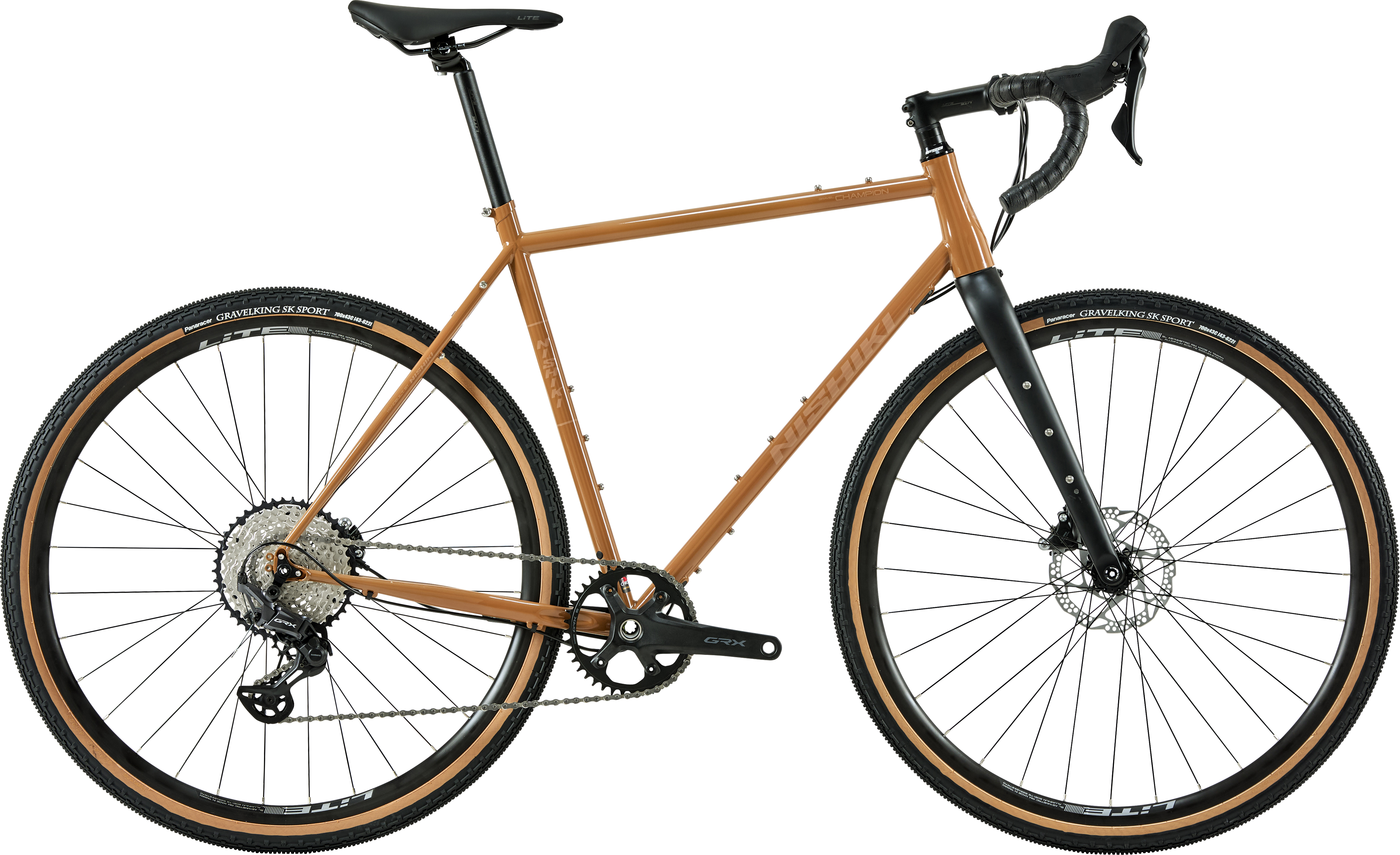 Product Image for Nishiki Gravel Champion - 12-växlad, Cacaobrun, Ramstorlek: 55