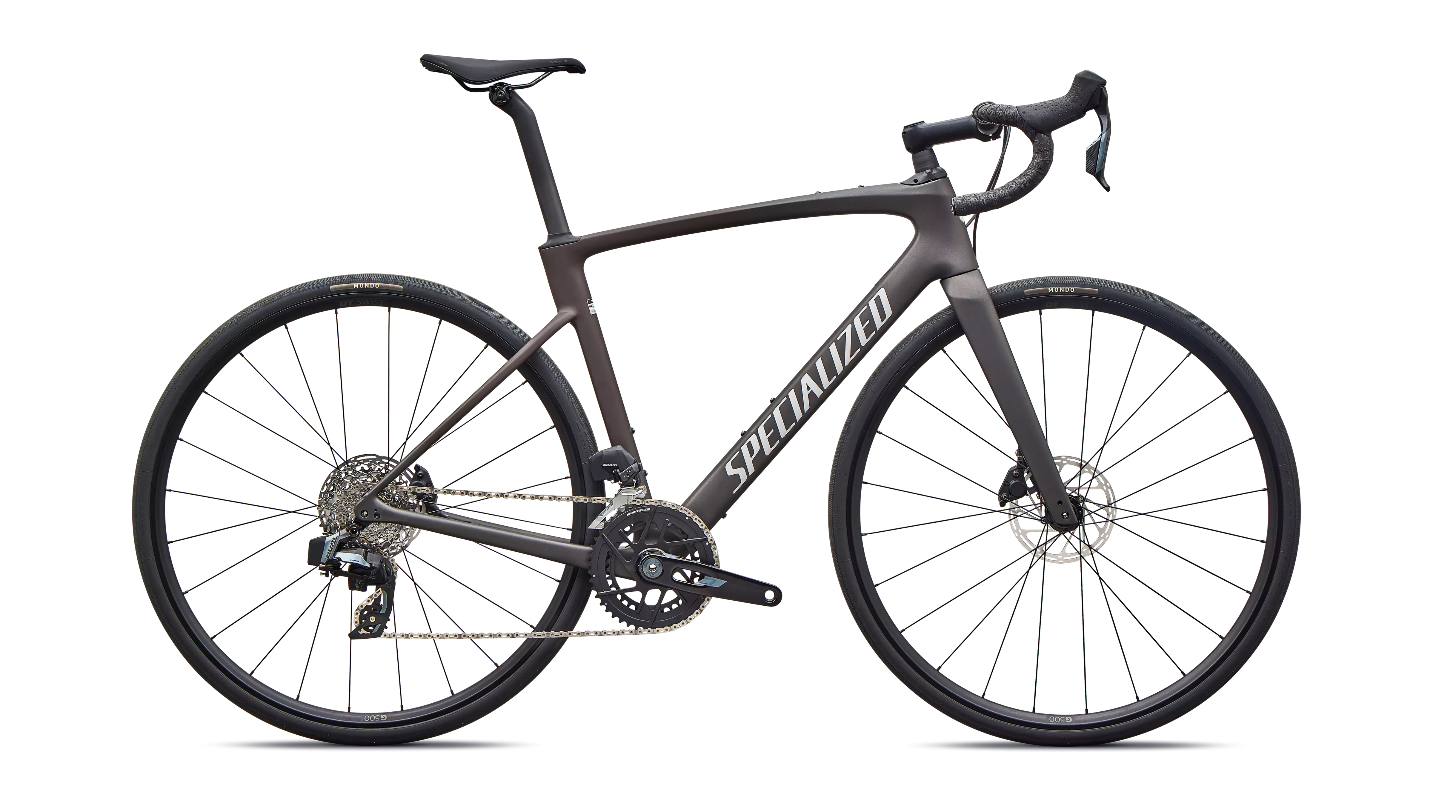 Product Image for Specialized Roubaix SL8 Comp - 24-växlad, Satin Warm Smoke Metallic, Ramstorlek: 54
