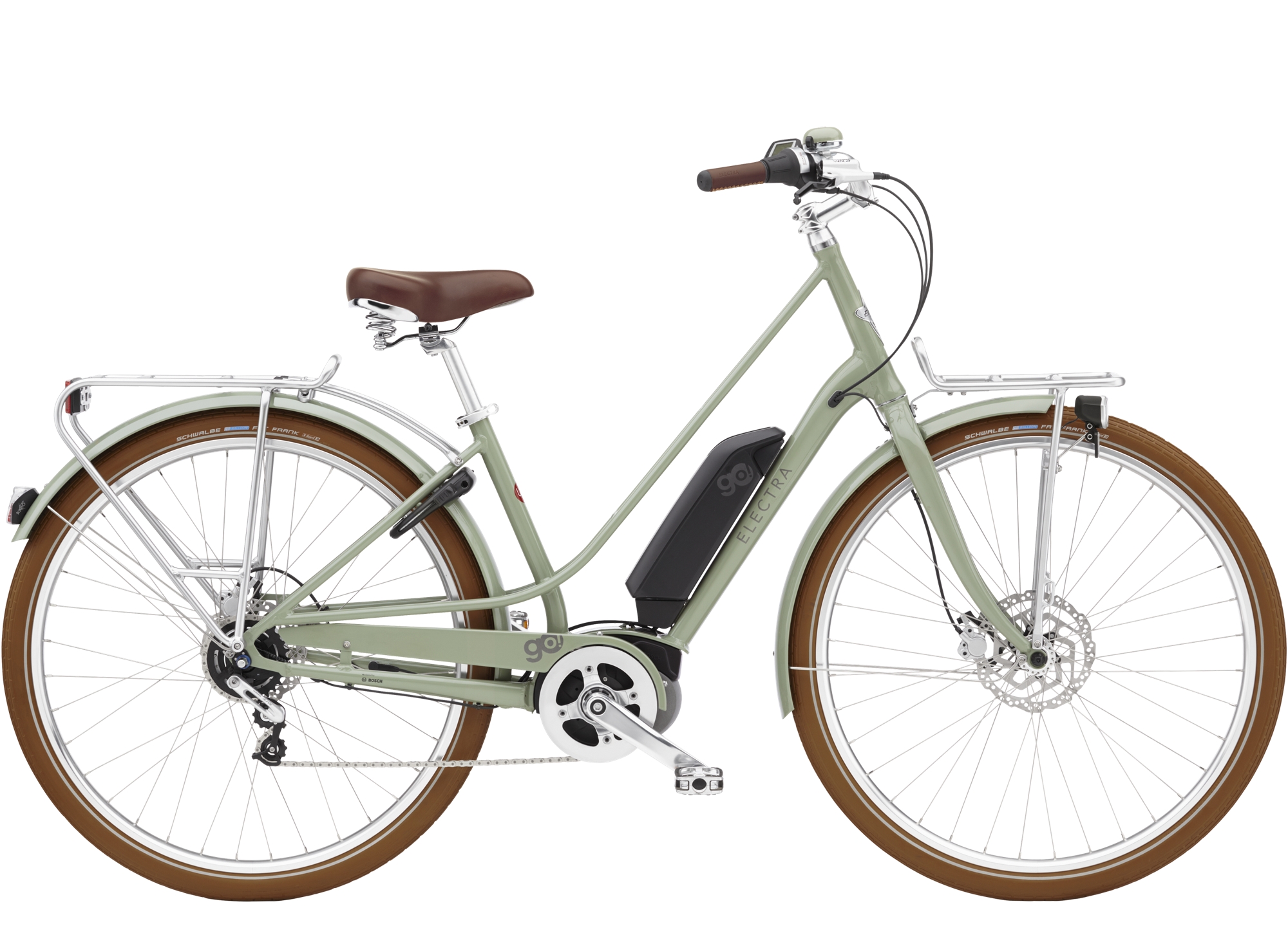 Product Image for Electra Loft Go! 5i EQ Step-Thru 500 Wh - Elcykel - 5-växlad, Green Tea, Ramstorlek: M