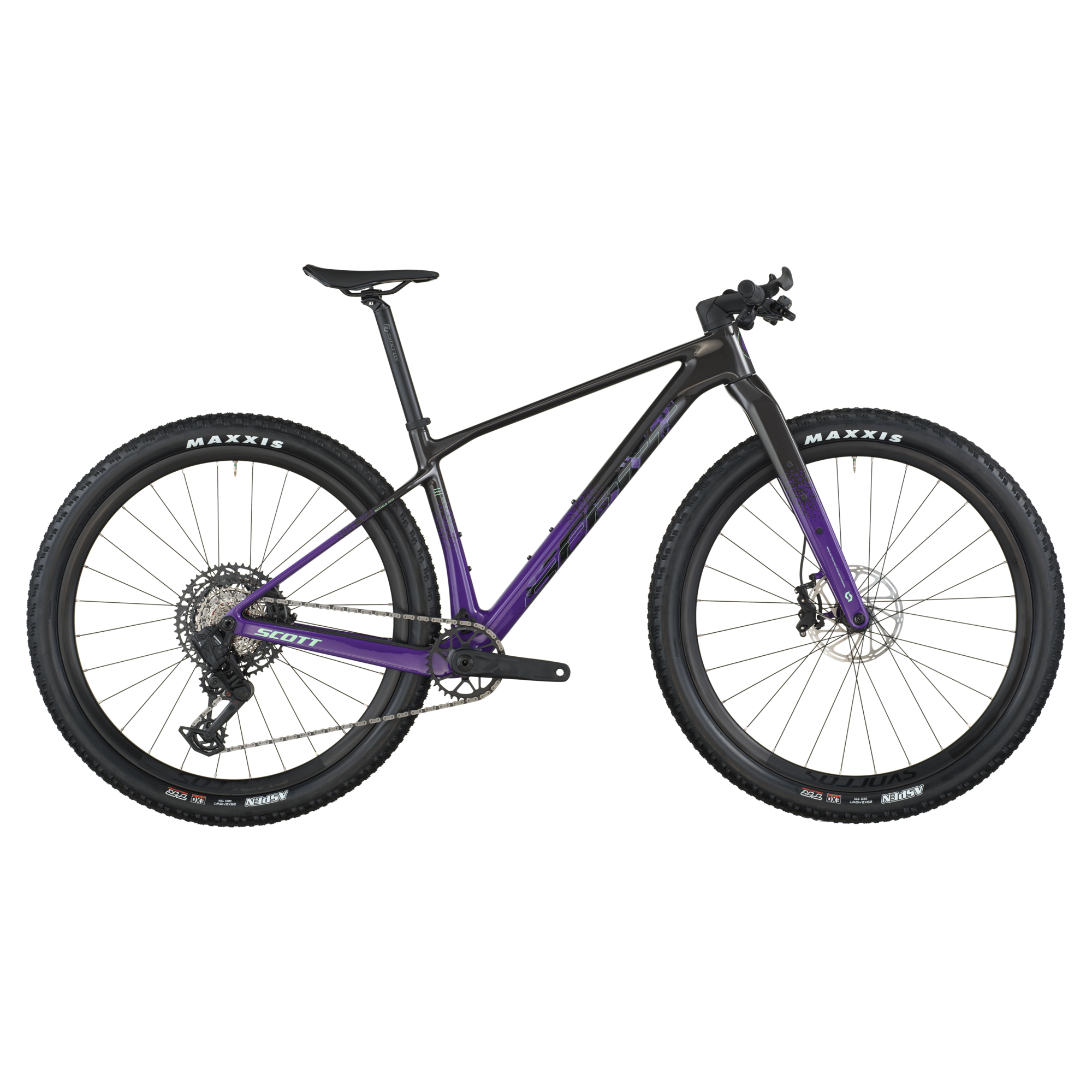 Product Image for Scott Scale Gravel 10 - 12-växlad, carbon black/indigo purple, Ramstorlek: XL