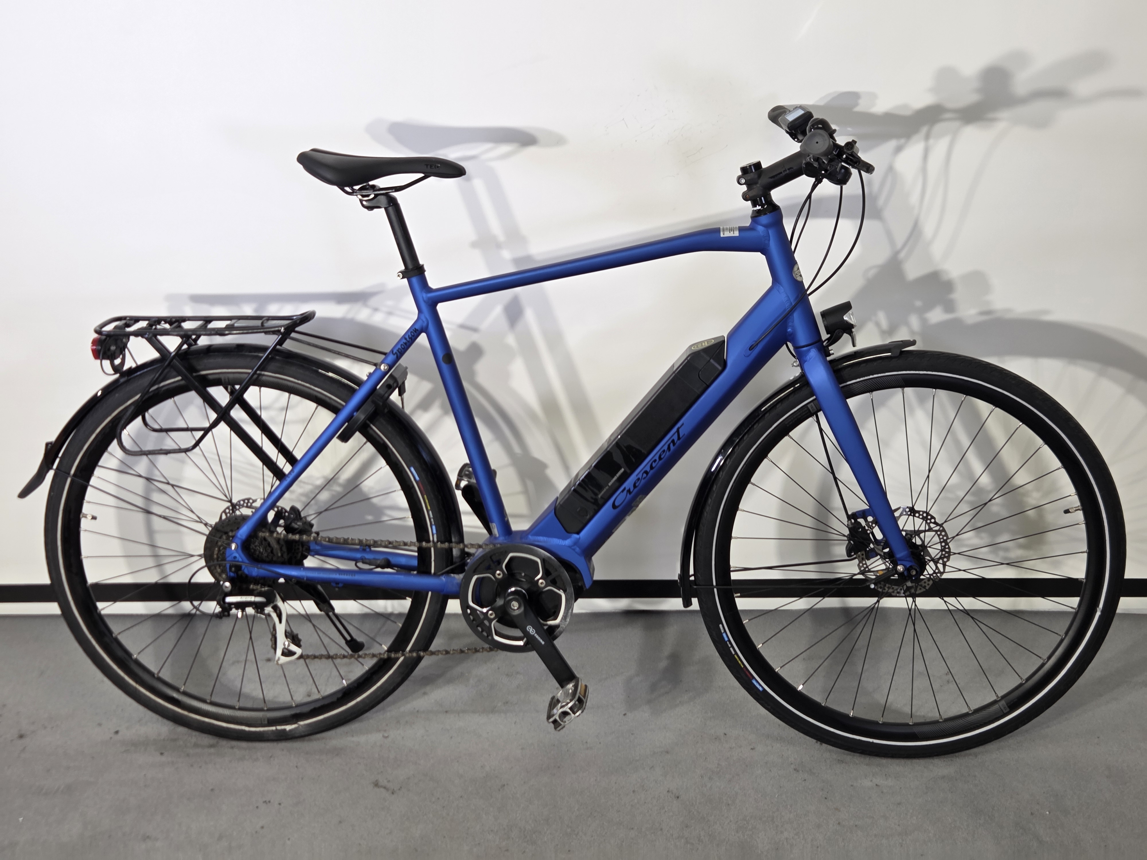 Product Image for Crescent Begagnad Elis 8-vxl Blå Matt 58cm - 8-växlad, Blå Matt, Ramstorlek: 58