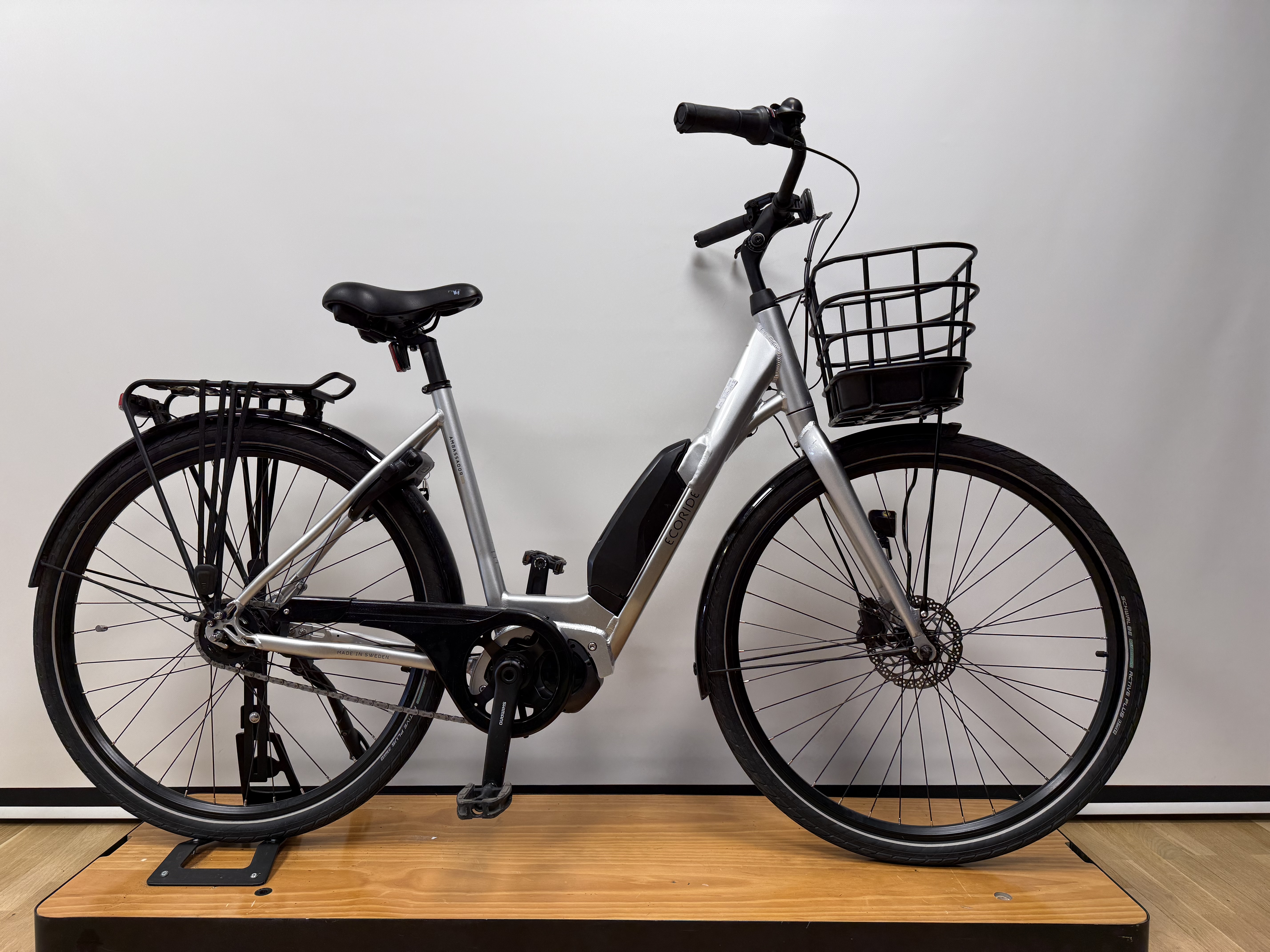 Product Image for Ecoride Begagnad Ambassador AXS M-5 E6100 Silver - Elcykel - 5-växlad, Silver