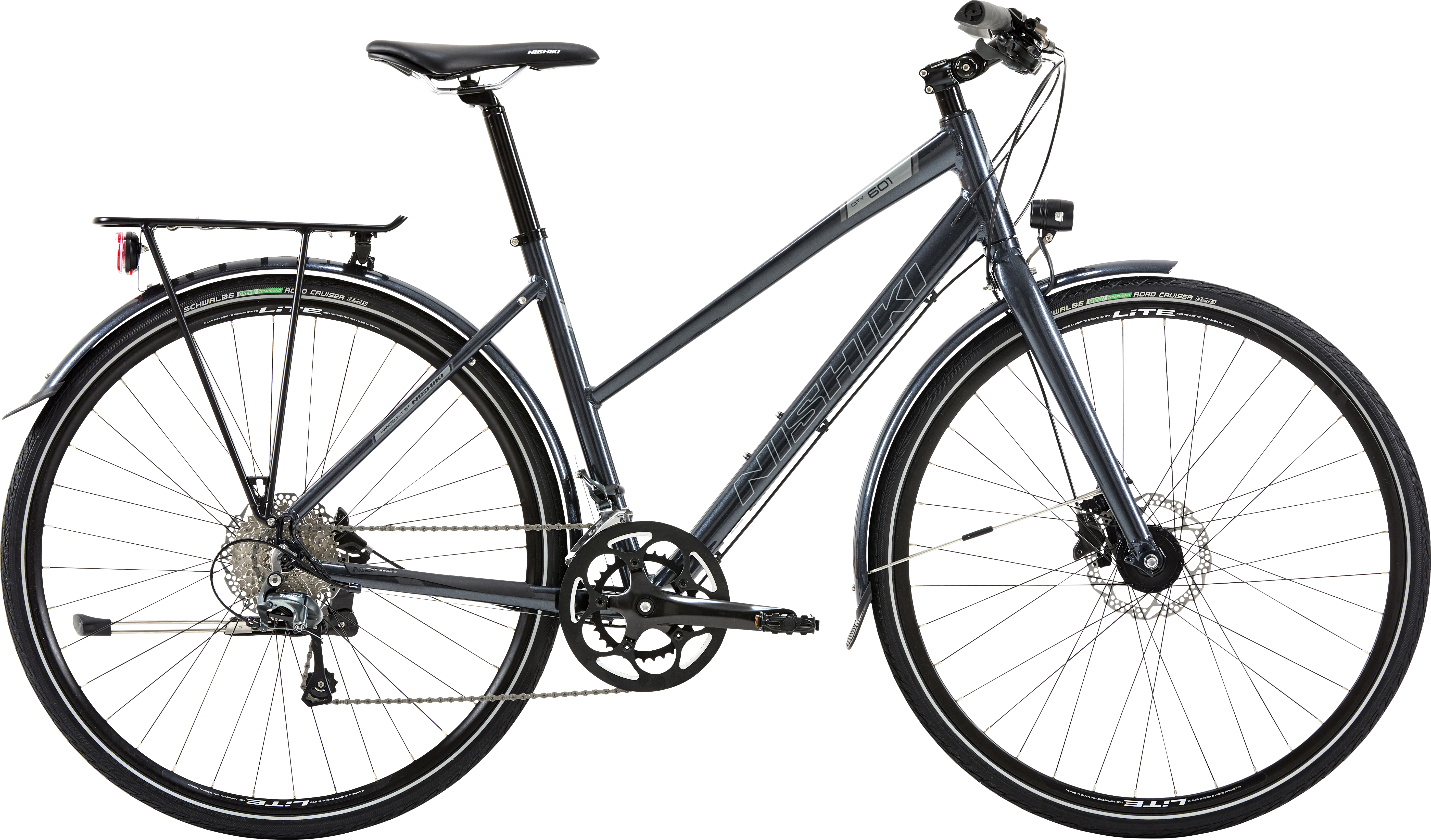 Product Image for Nishiki City 601 Dam - 20-växlad, Turmalingrå, Ramstorlek: 18