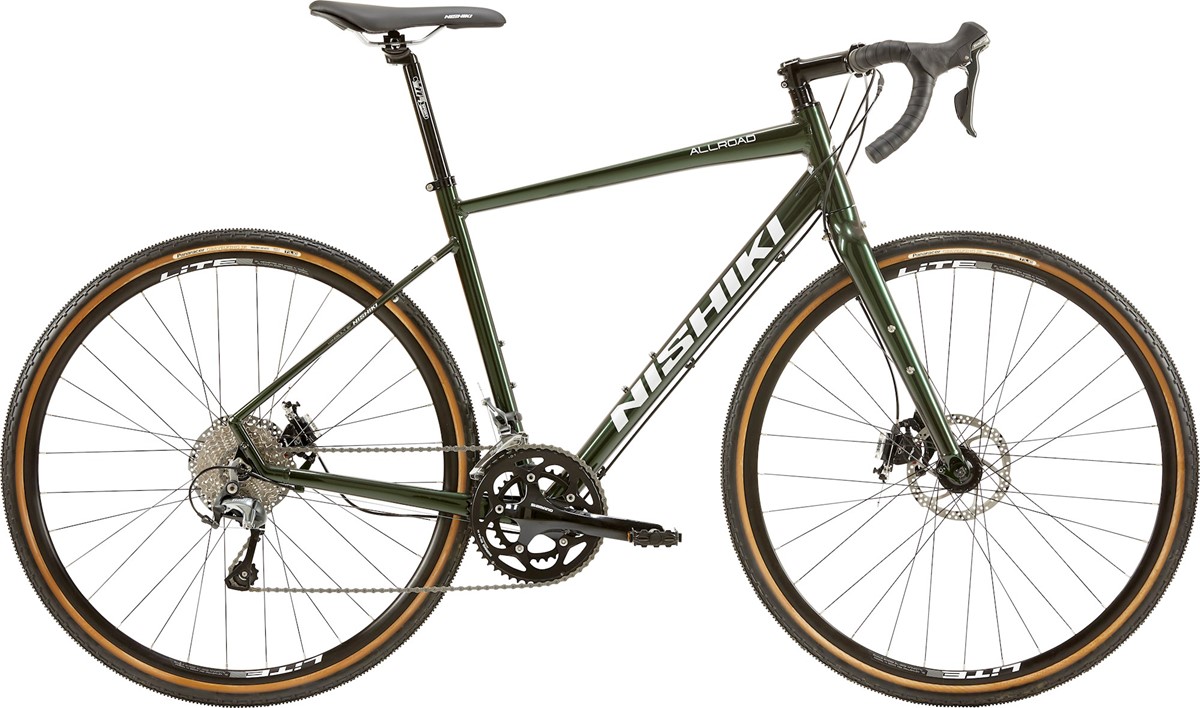 Product Image for Nishiki Allroad - 20-växlad, Mossgrön, Ramstorlek: 24