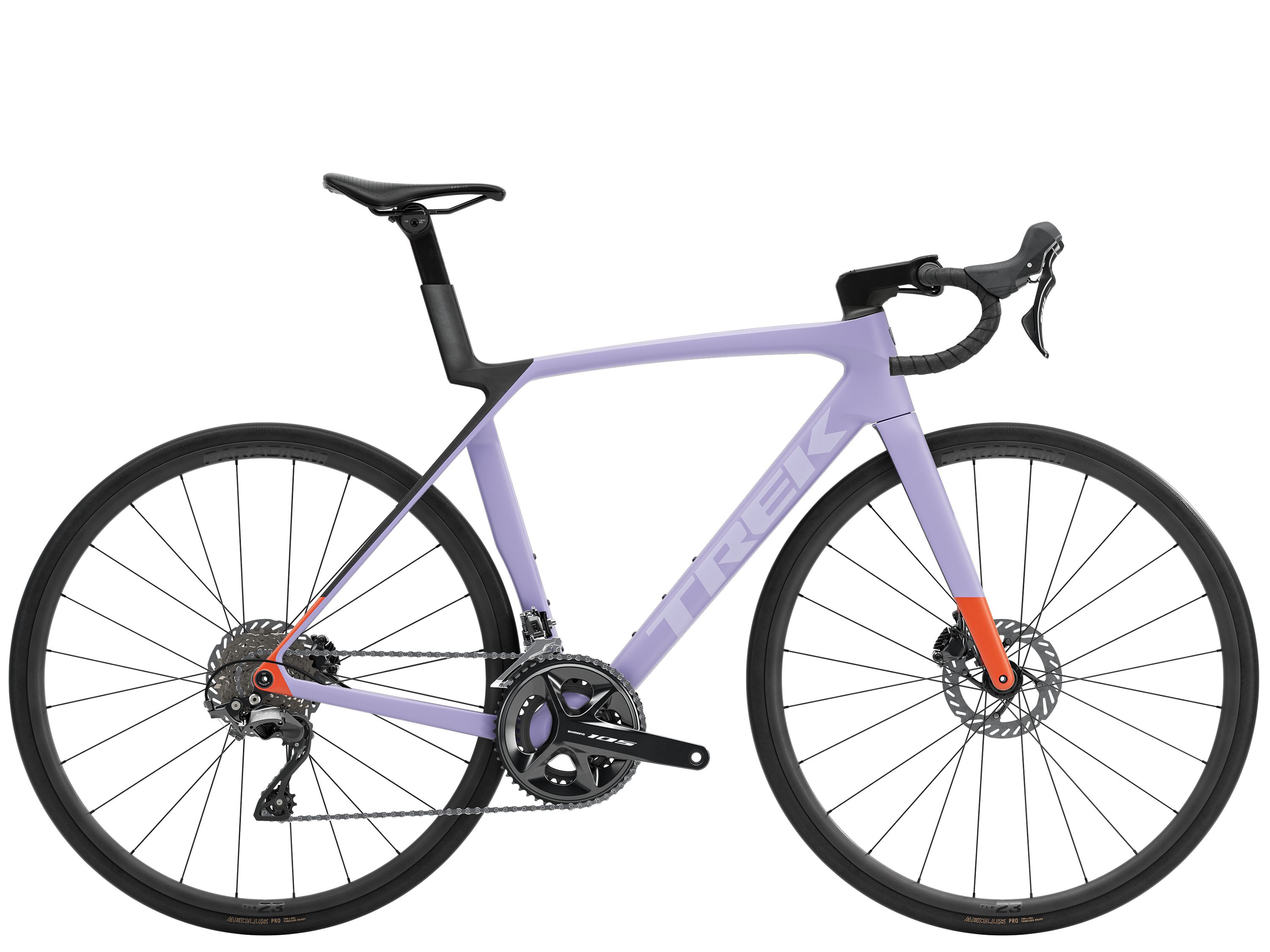 Product Image for Trek Madone SL 5 Gen 8 - 24-växlad, Matte Lavender Haze/Deep Smoke, Ramstorlek: XL