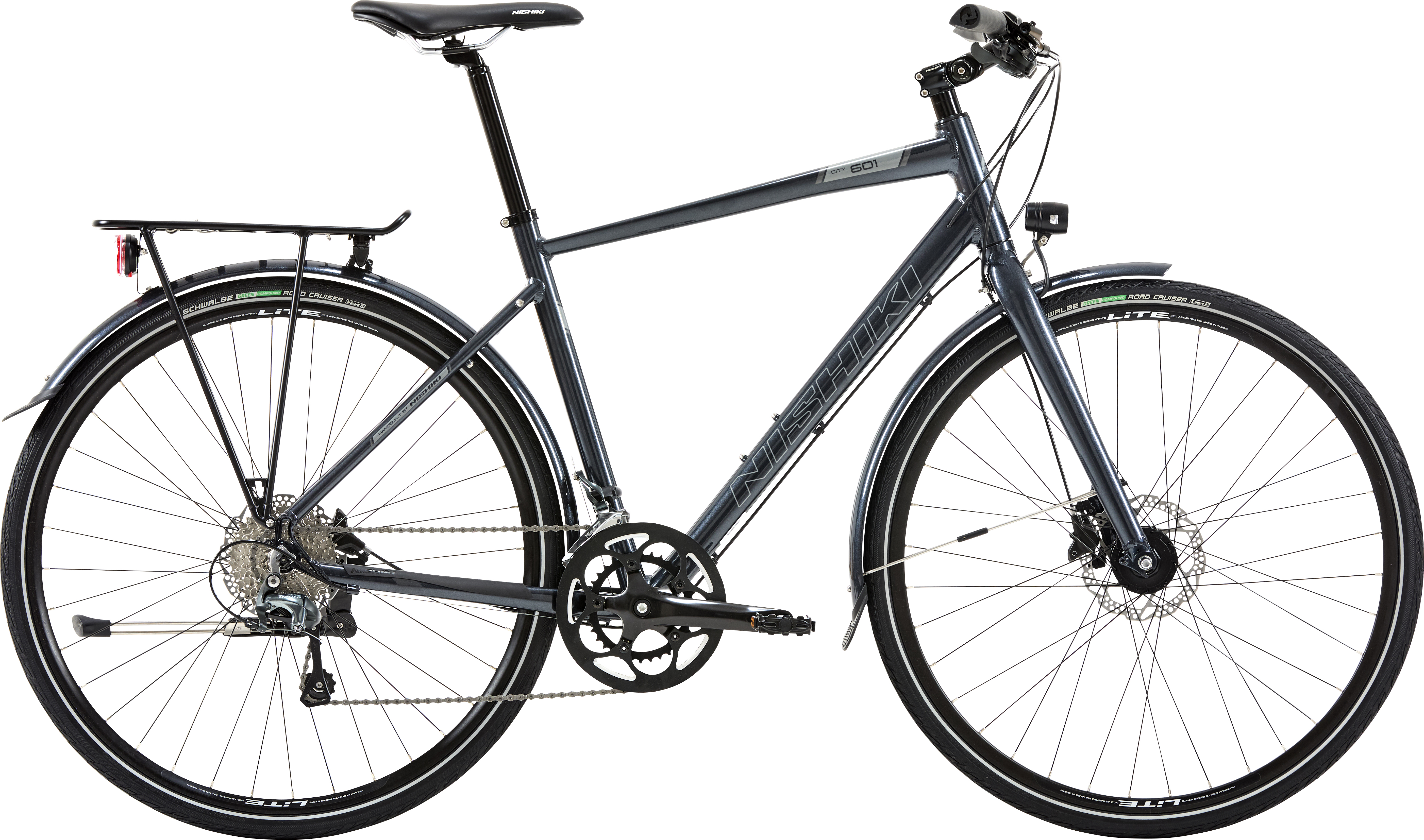 Product Image for Nishiki City 601 Herr - 20-växlad, Turmalingrå, Ramstorlek: 22