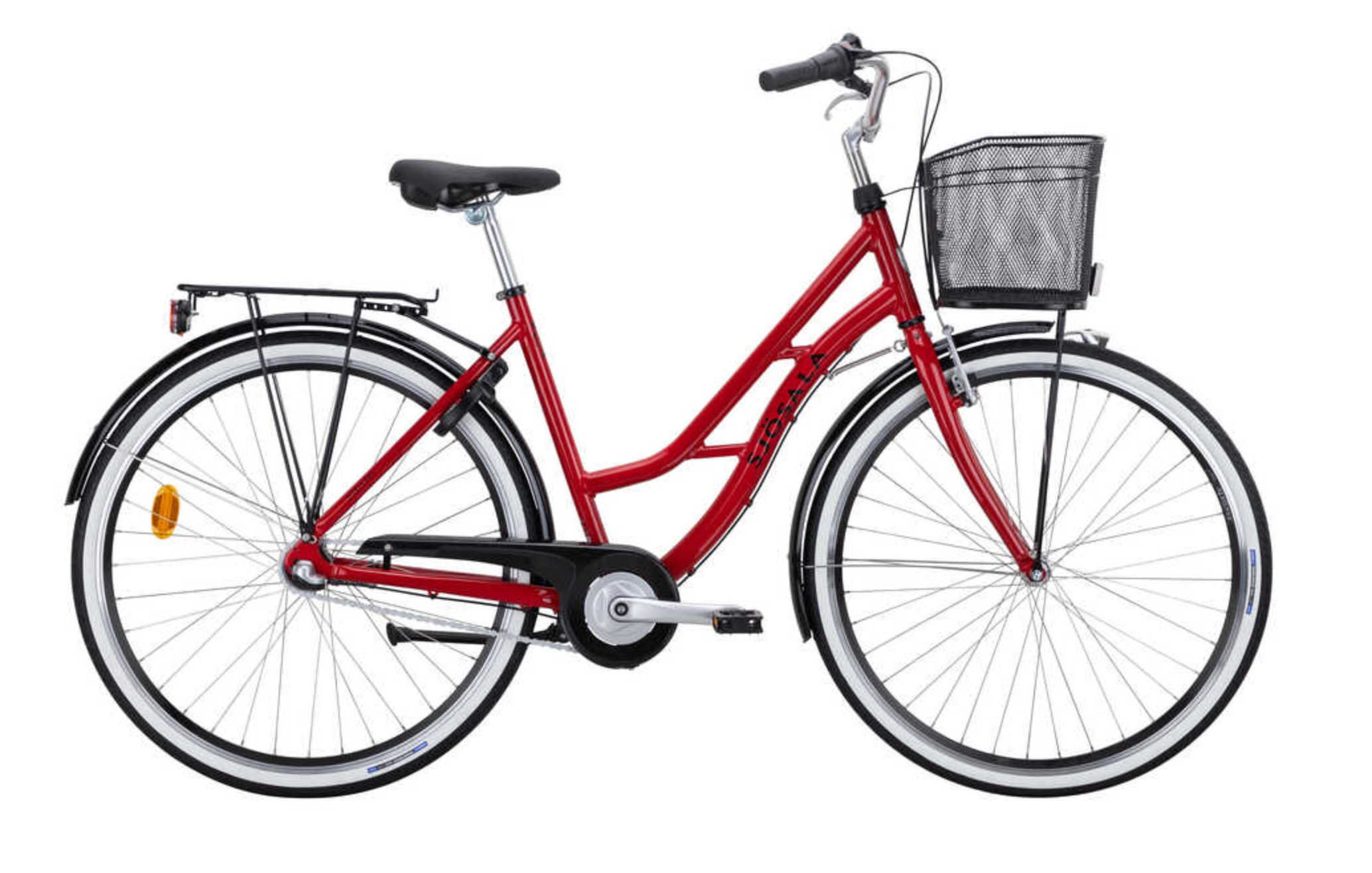 Product Image for Sjösala Mariedal - 3-växlad, Röd, Ramstorlek: 51
