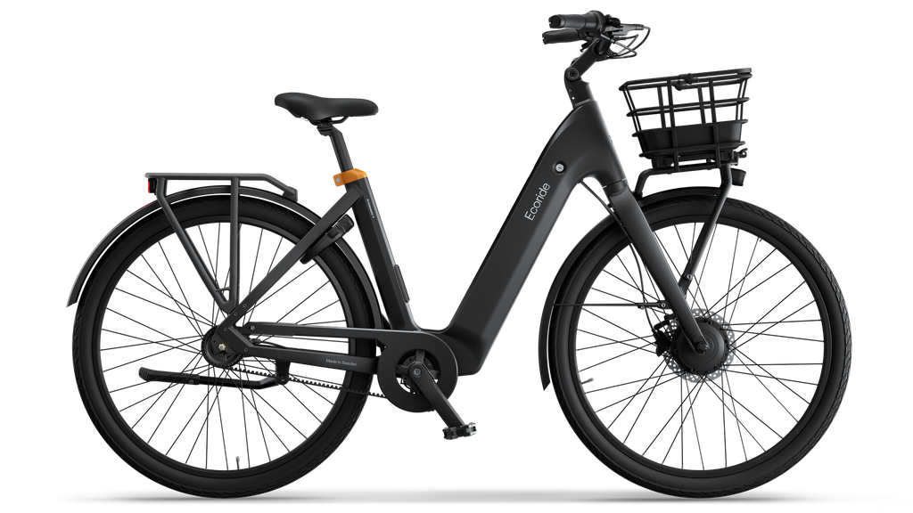 Product Image for Ecoride Ambassador 4 Navmotor remdrift fotbroms - Elcykel - 5-växlad, Svart, Ramstorlek: XL