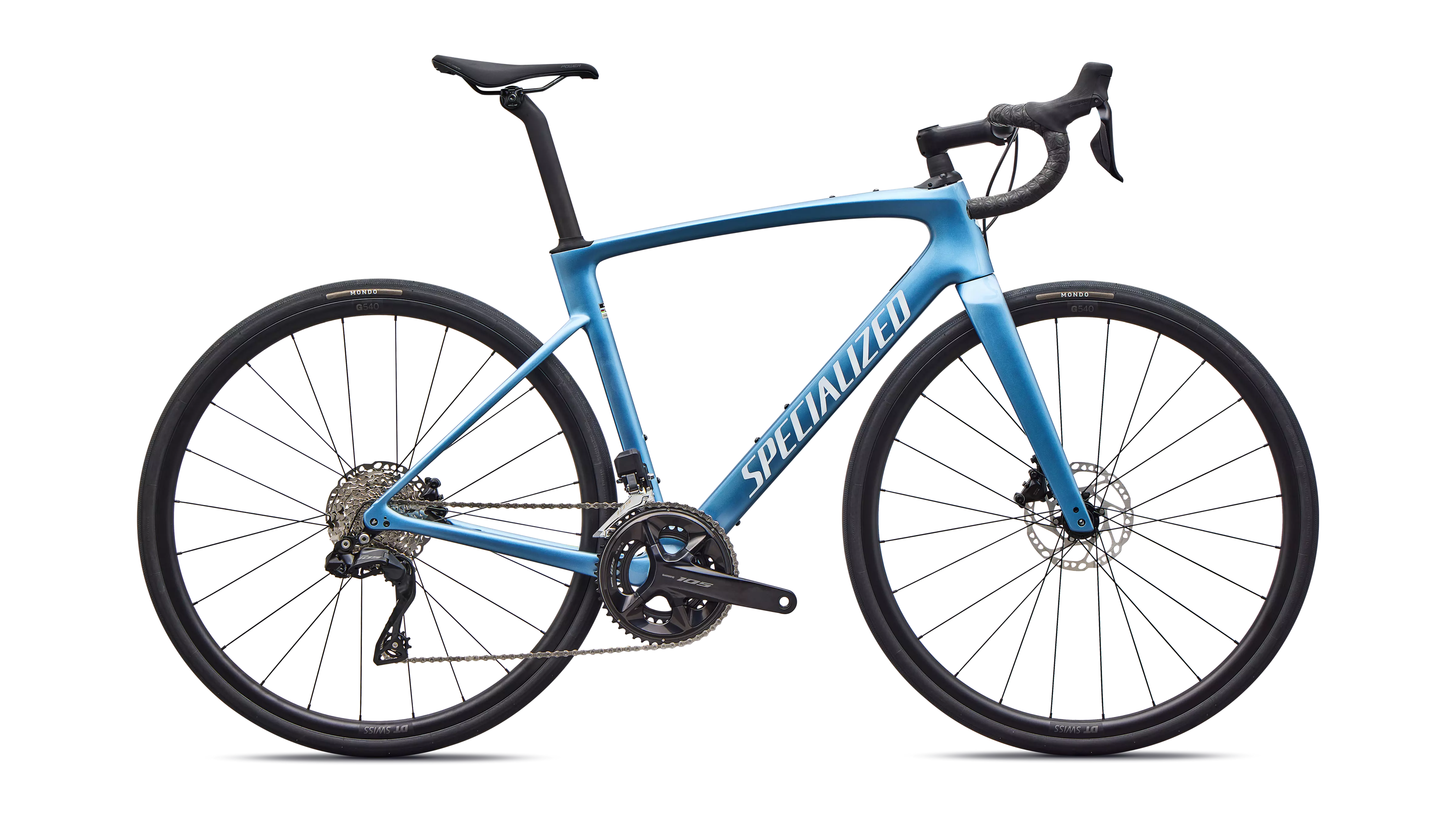 Product Image for Specialized Roubaix SL8 Comp - 24-växlad, Gloss Glacial Metallic/White, Ramstorlek: 61