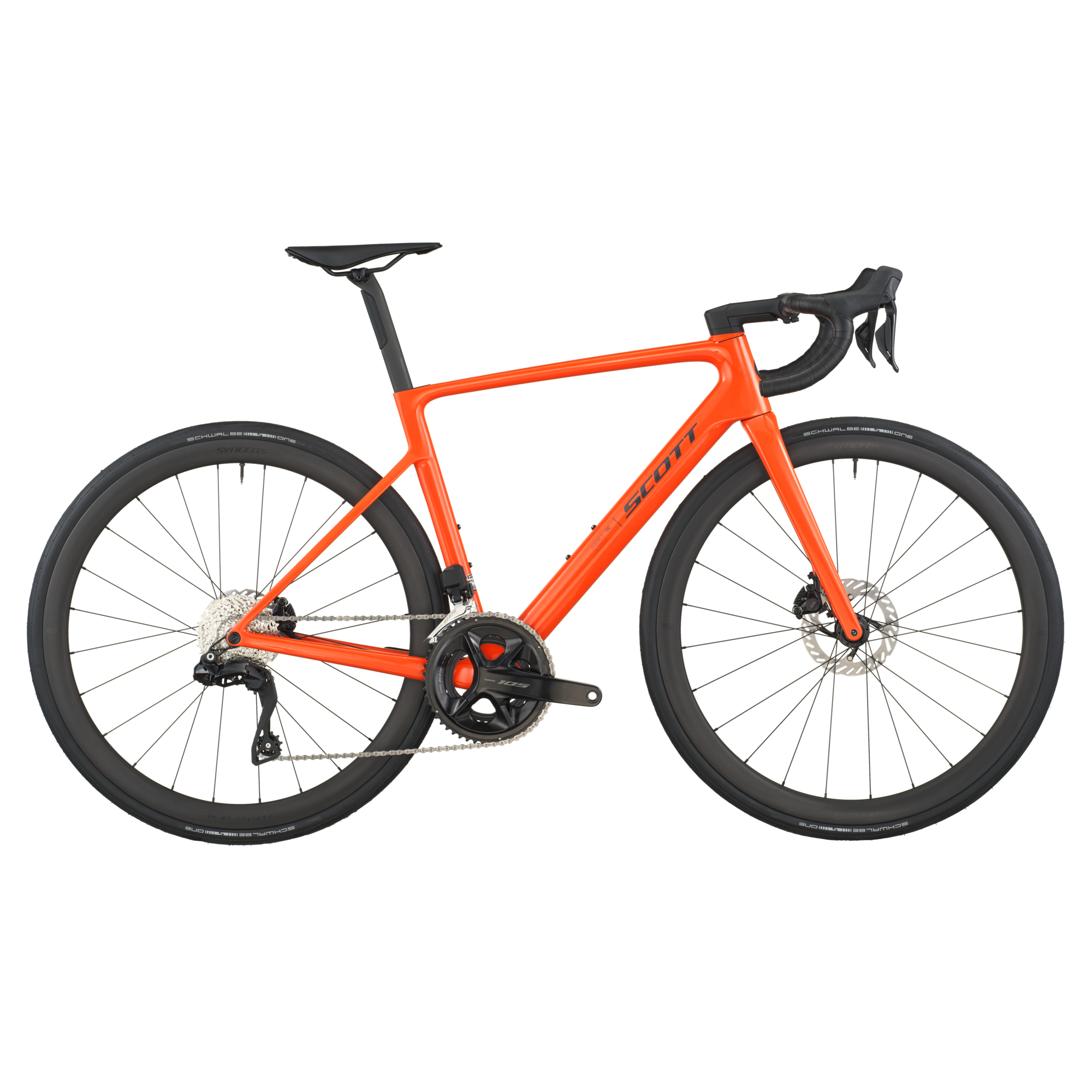 Product Image for Scott Addict RC 30 - 24-växlad, Flame Orange, Ramstorlek: XL