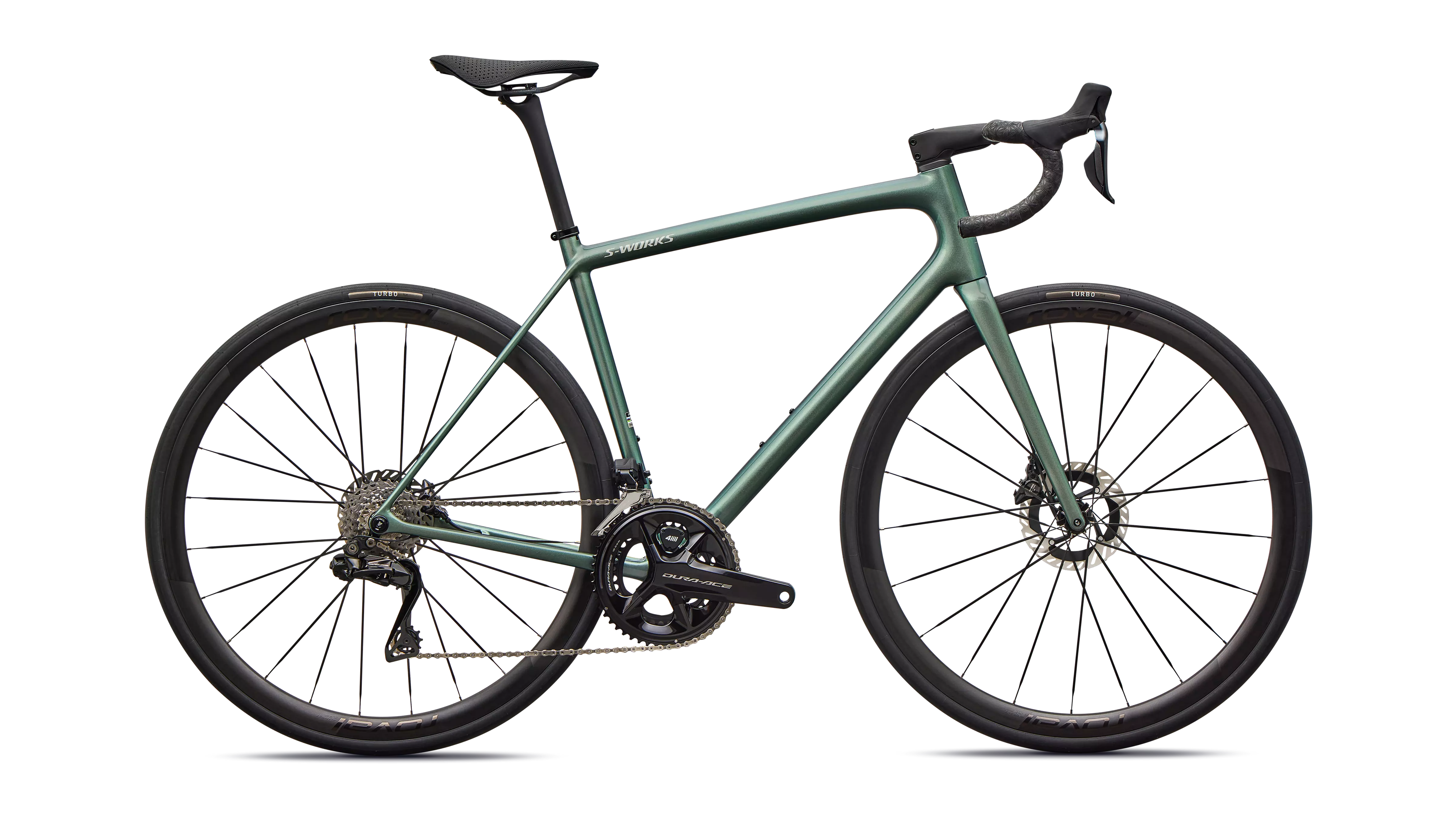 Product Image for Specialized S-Works Aethos 2 - Dura-Ace Di2 - 24-växlad, Gloss Premium Fjord Metallic, Ramstorlek: 61