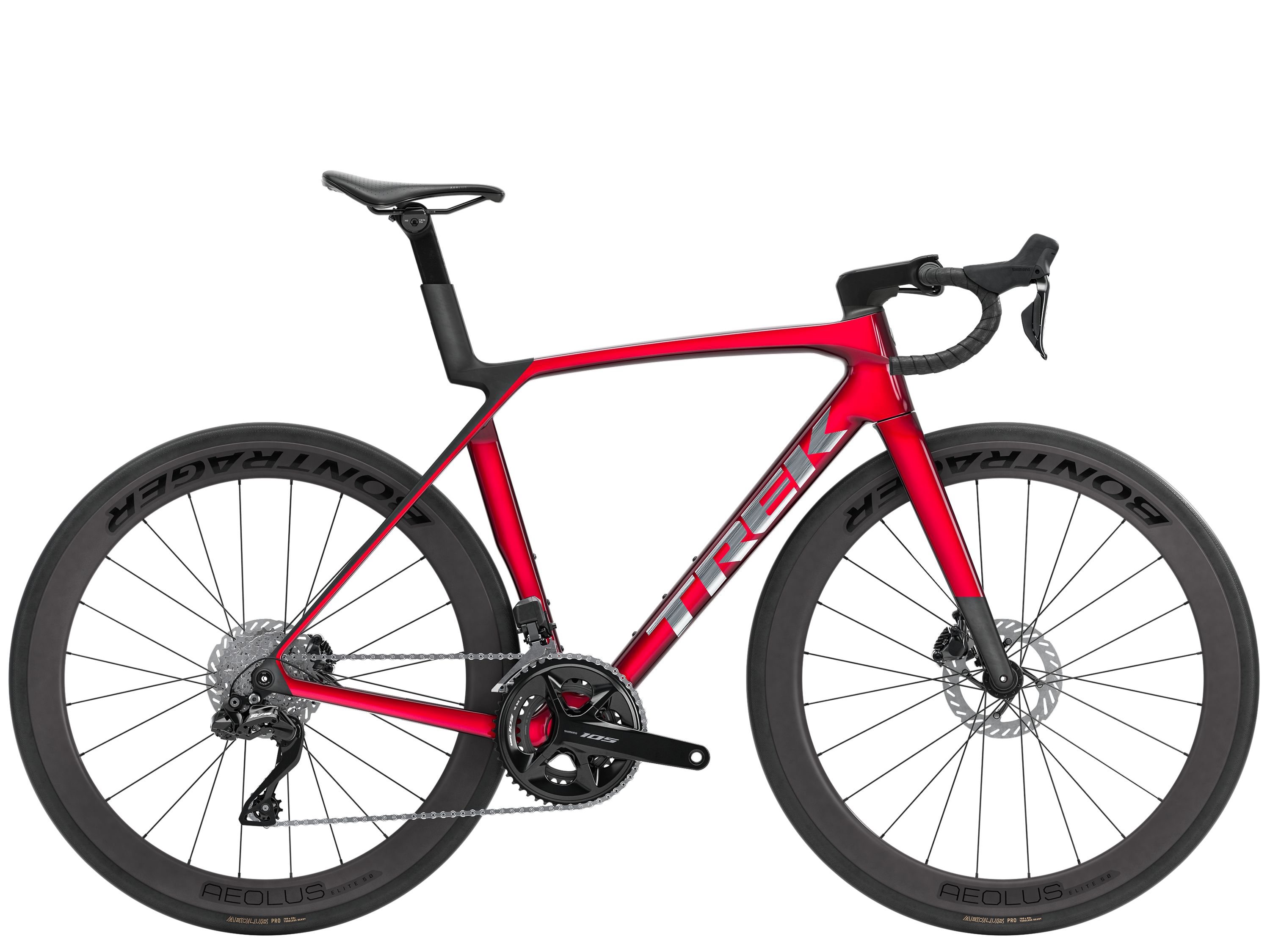 Product Image for Trek Madone SL 6 Gen 8 - 24-växlad, Gloss Fury Red/Matte Deep Smoke, Ramstorlek: S