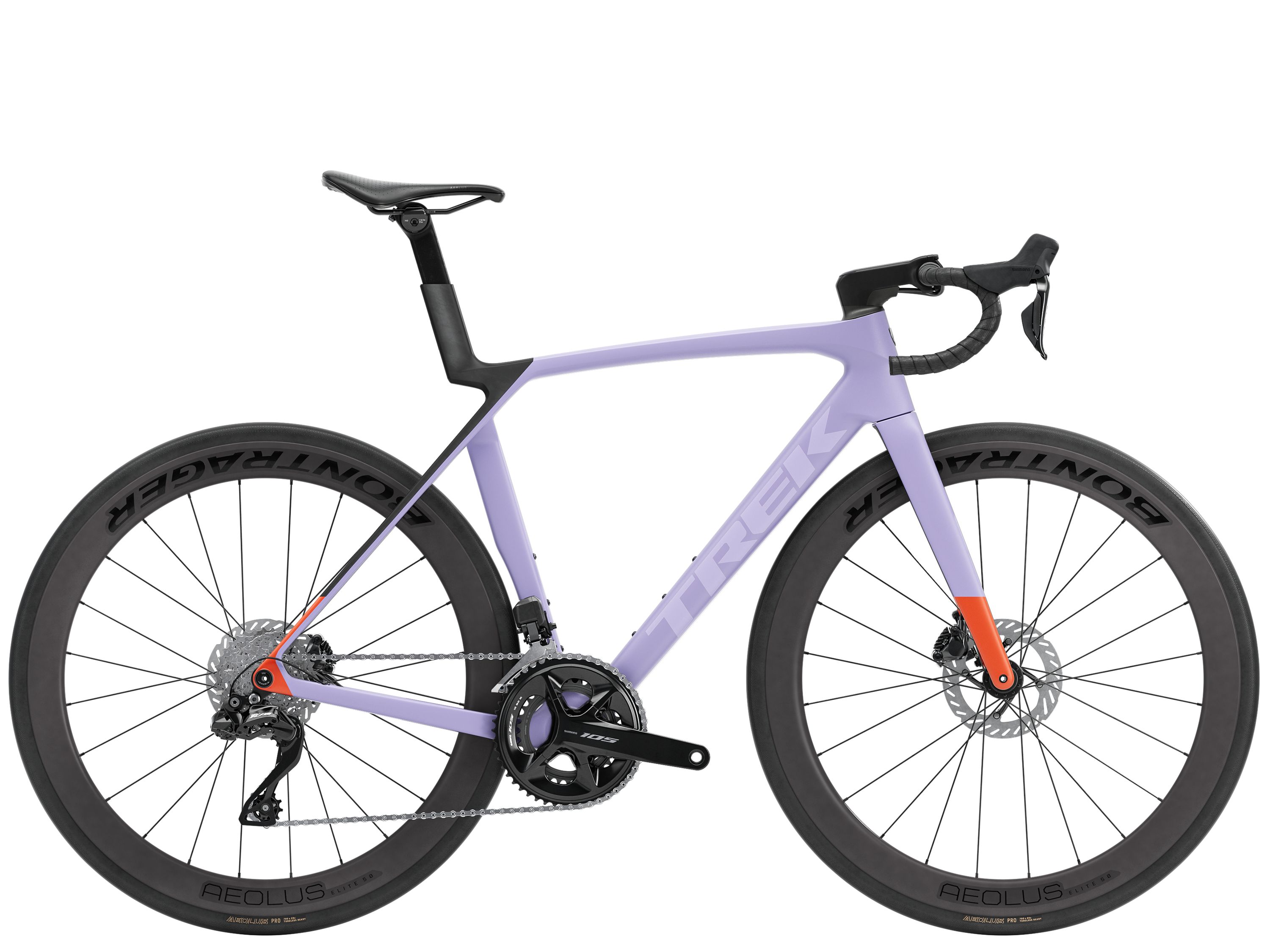 Product Image for Trek Madone SL 6 Gen 8 - 24-växlad, Matte Lavender Haze/Deep Smoke, Ramstorlek: XL