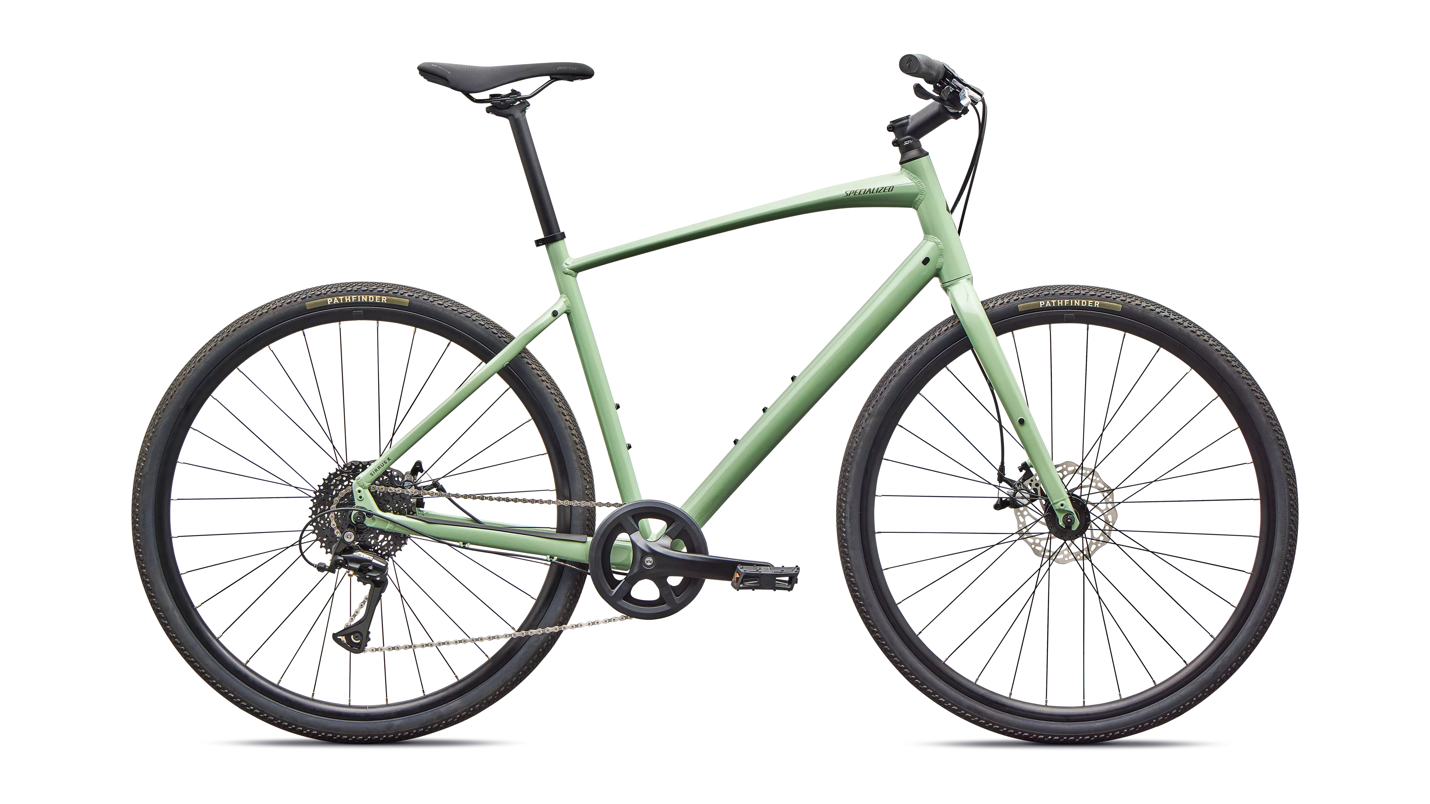 Product Image for Specialized Sirrus X 1.0 - 7-växlad, Gloss Pistachio, Ramstorlek: M