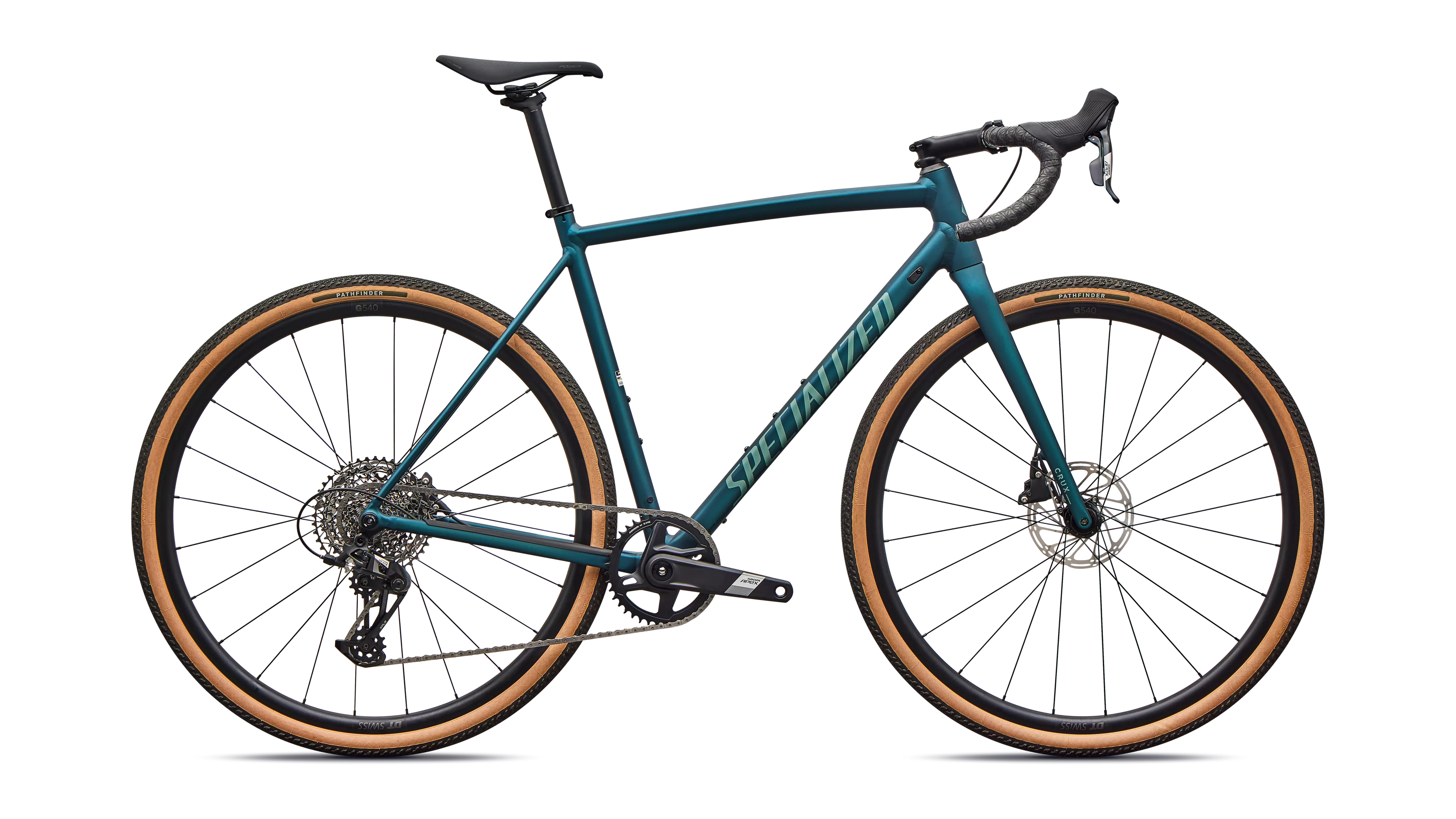 Product Image for Specialized Crux DSW Comp - 12-växlad, Emerald Metallic/Fjord Metallic, Ramstorlek: 58