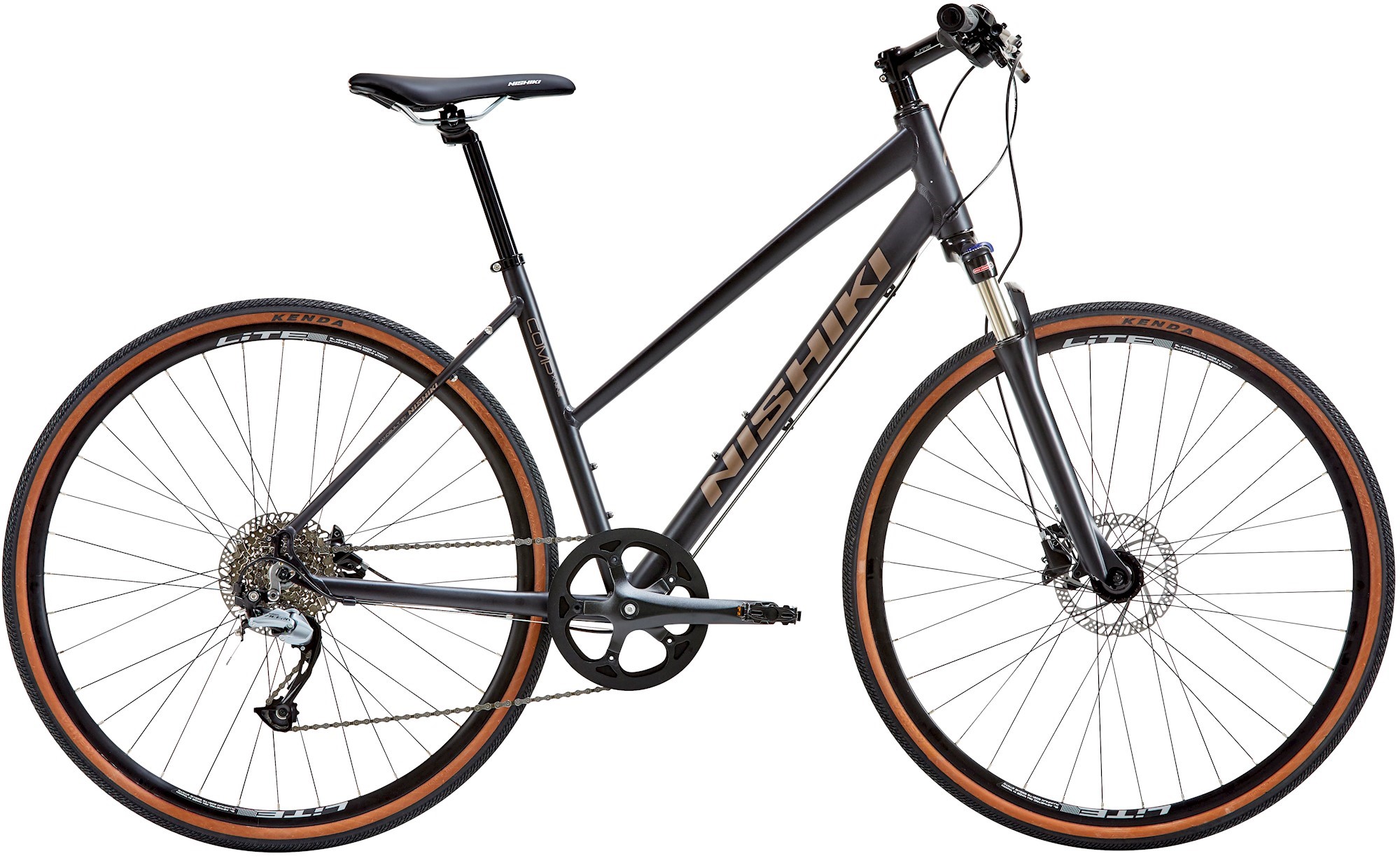 Product Image for Nishiki Comp X-Nine Dam - 9-växlad, Korpsvart, Ramstorlek: 17