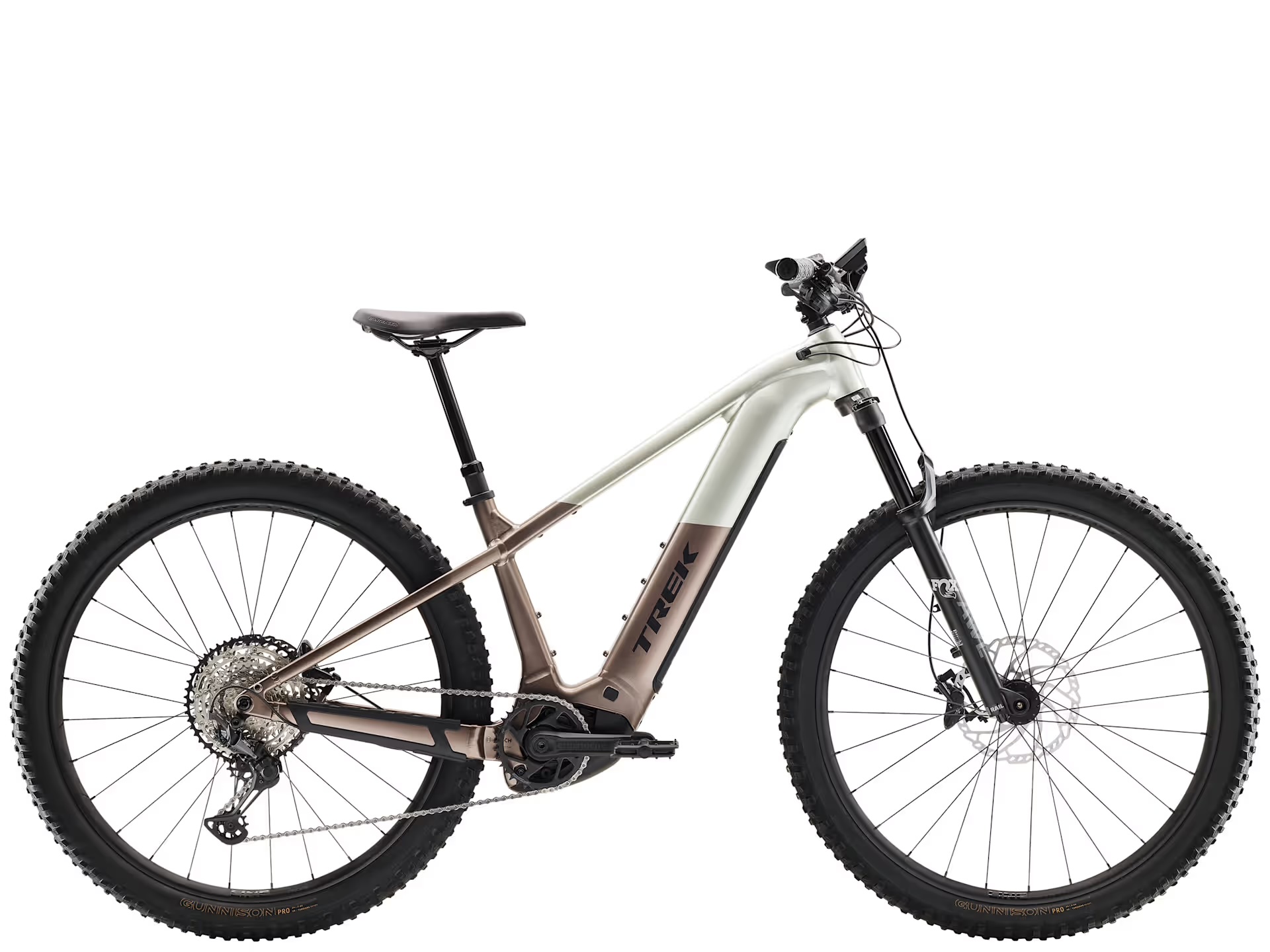 Product Image for Trek Powerfly+ 8 Gen 5 - 12-växlad, Satin Lunar Silver/Bronze Age, Ramstorlek: XL