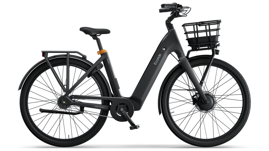 Product Image for Ecoride Ambassador 4 Navmotor kedja fotbroms - Elcykel - 5-växlad, Svart, Ramstorlek: S