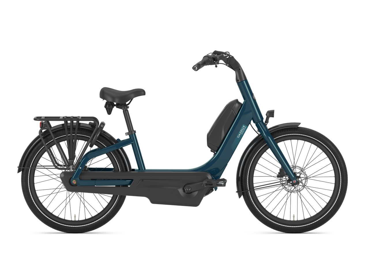 Product Image for Gazelle Easyflow C7 630Wh - Elcykel - 7-växlad, pine green, Ramstorlek: 46