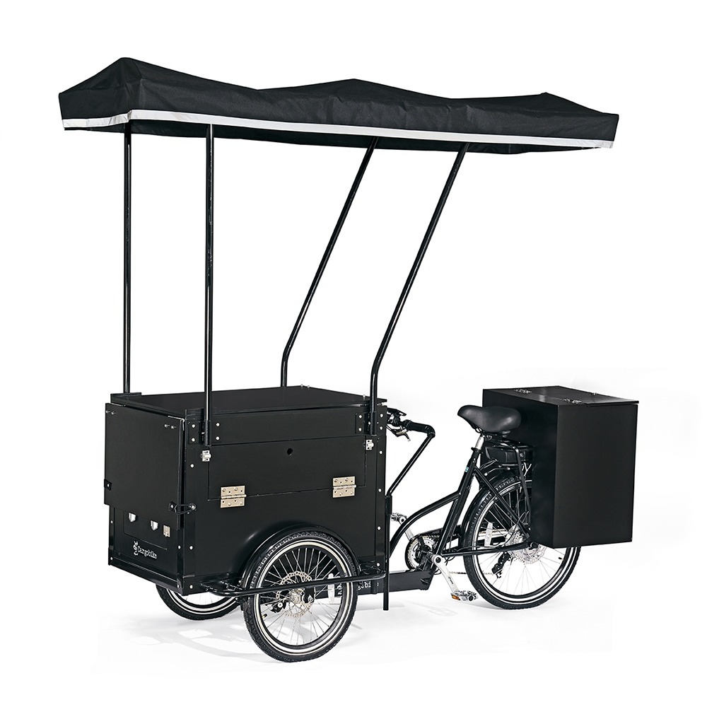 Product Image for Cargobike Cargobike Café Electric - 6-växlad, Black, Ramstorlek: Onesize