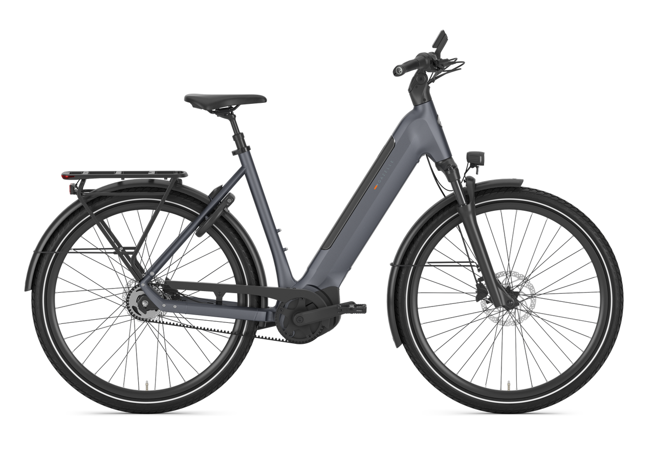 Product Image for Gazelle Ultimate C5+ 600Wh Low-Step - Elcykel - 5-växlad, meteor grey, Ramstorlek: 49