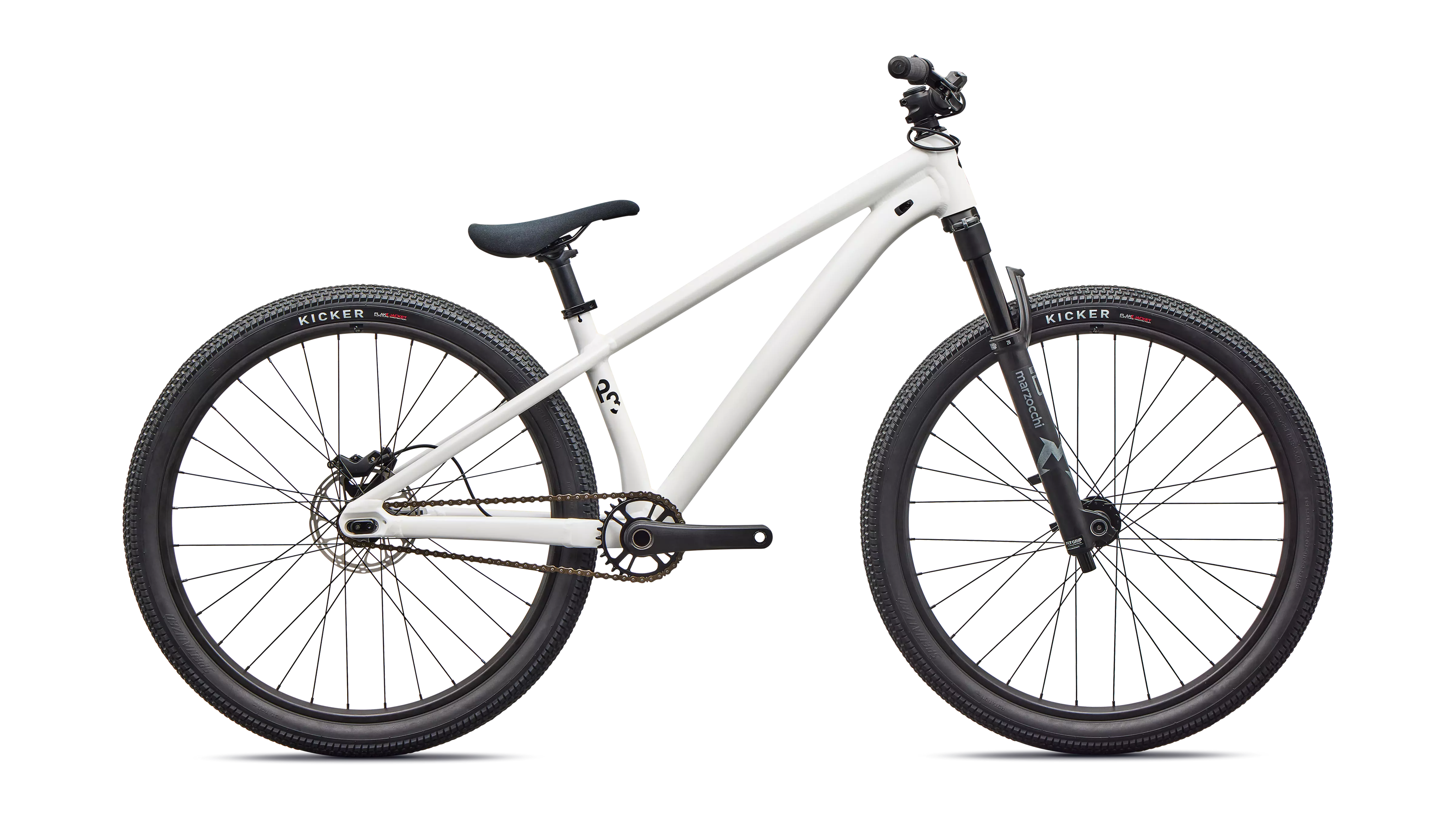 Product Image for Specialized P.3, Satin Metallic White Silver/Metallic Obsidian, Ramstorlek: 26