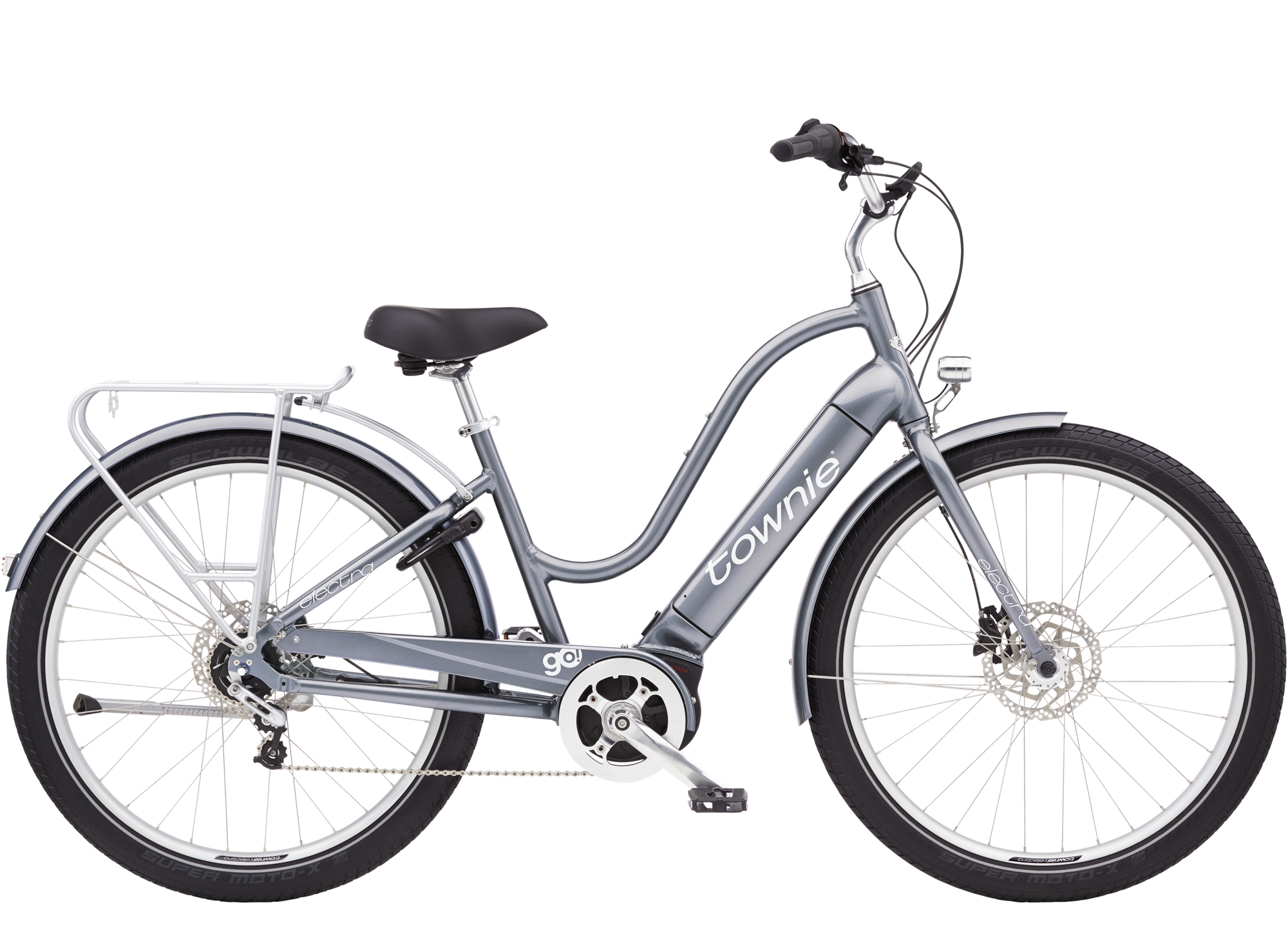 Product Image for Electra Townie Path Go! 5i Step-Thru - Elcykel - 5-växlad, Holographic, Ramstorlek: M
