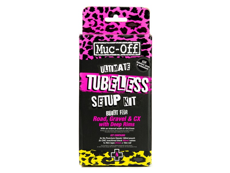 Product Image for Mucoff Ultimate Tubeless Setup Kit - RoadGravelCX 60 mm