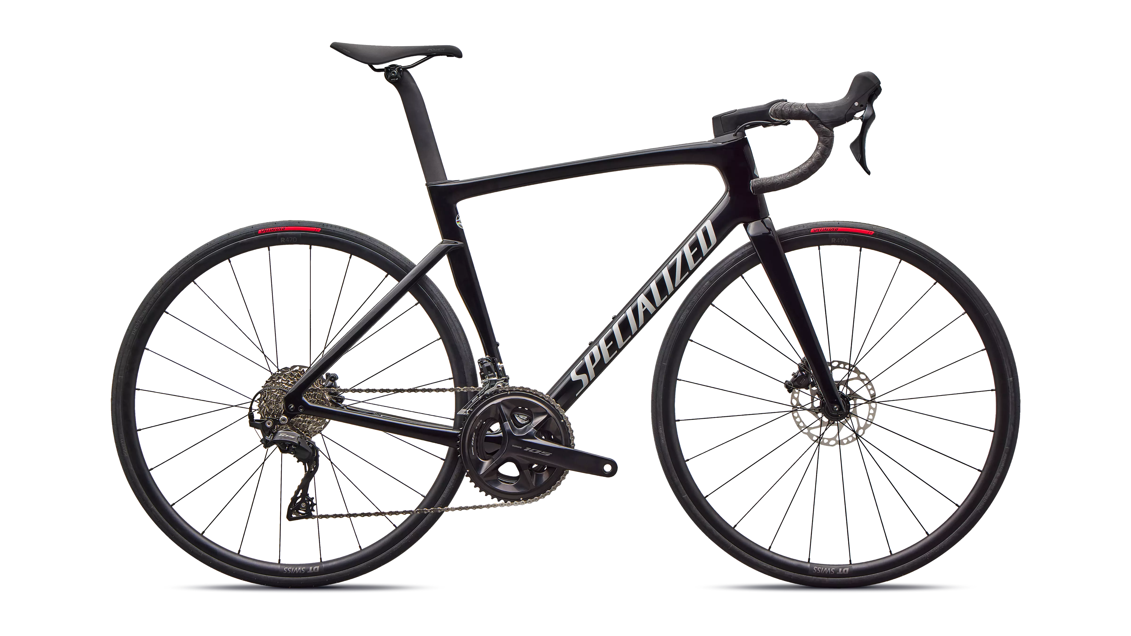 Product Image for Specialized Tarmac SL7 Sport - 24-växlad, Gloss Black/Dolomite Metallic, Ramstorlek: 56