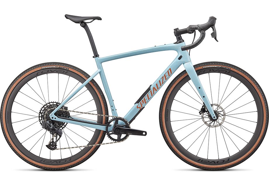 Product Image for Specialized Diverge Expert Carbon - 12-växlad, Gloss Arctic Blue/Sand Speckle, Ramstorlek: 61