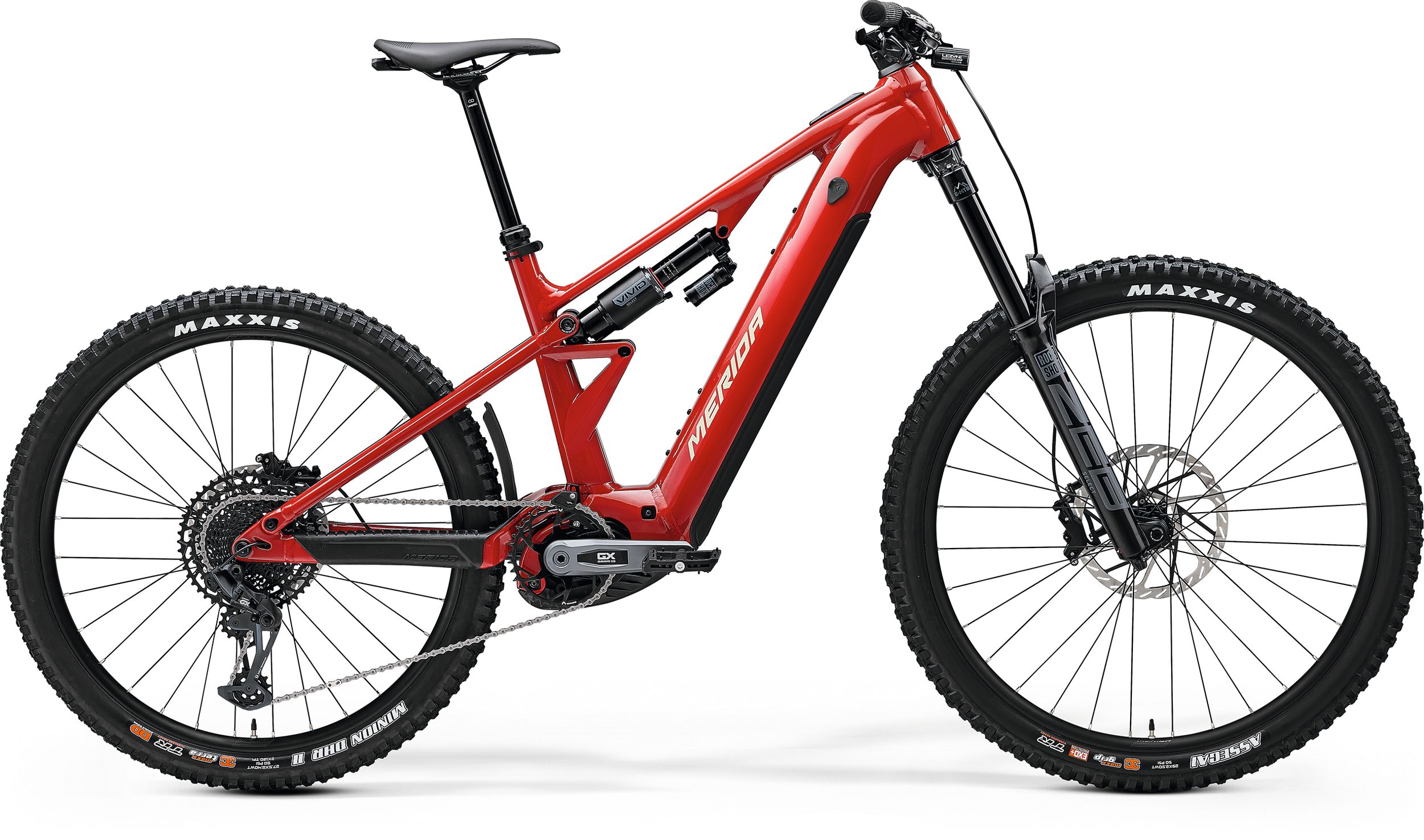 Product Image for Merida eOne-Eighty 700 - 12-växlad, red, Ramstorlek: X-Long