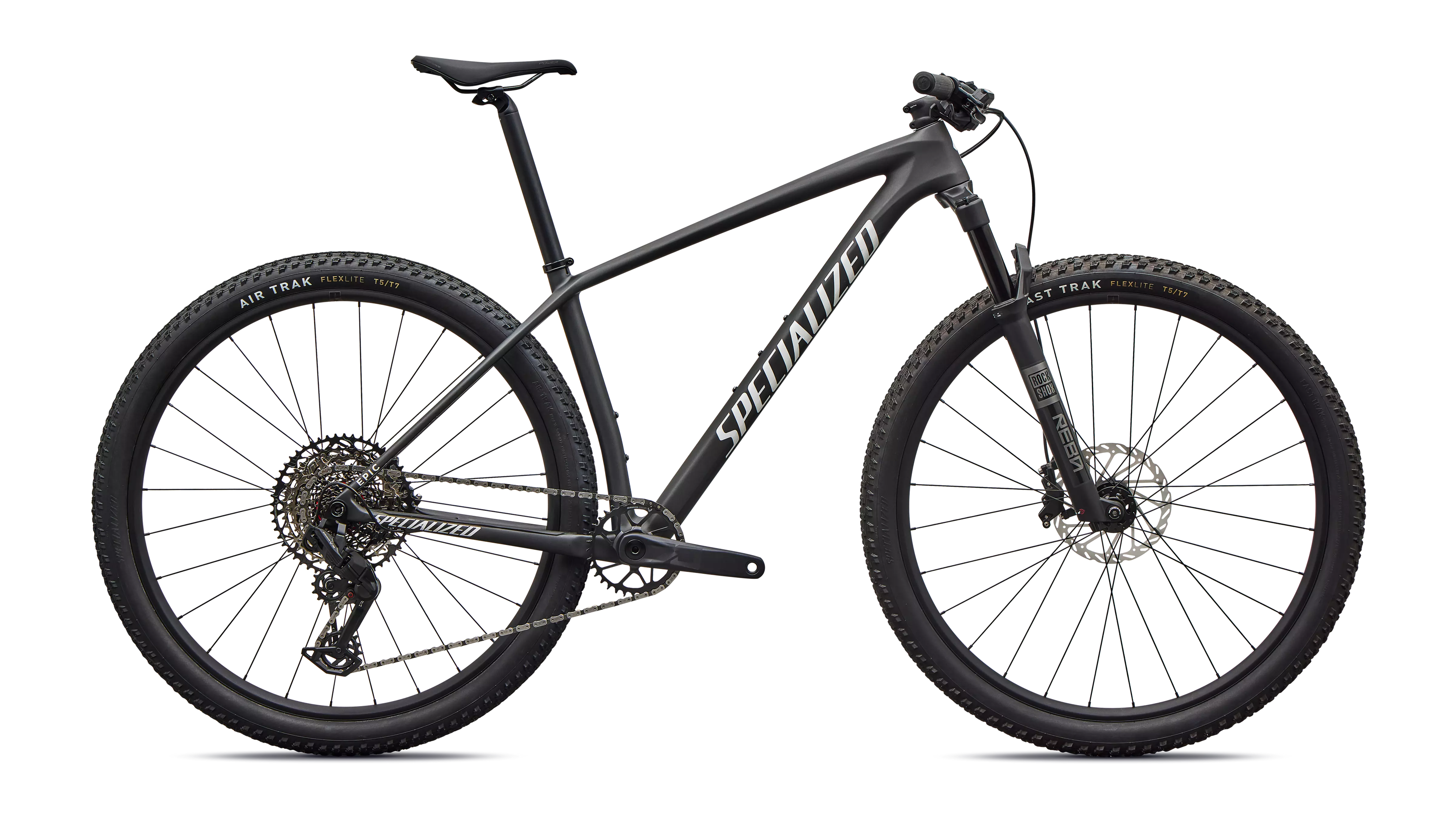 Product Image for Specialized Epic Hardtail Comp - 12-växlad, Satin Carbon/Metallic White Silver, Ramstorlek: XL