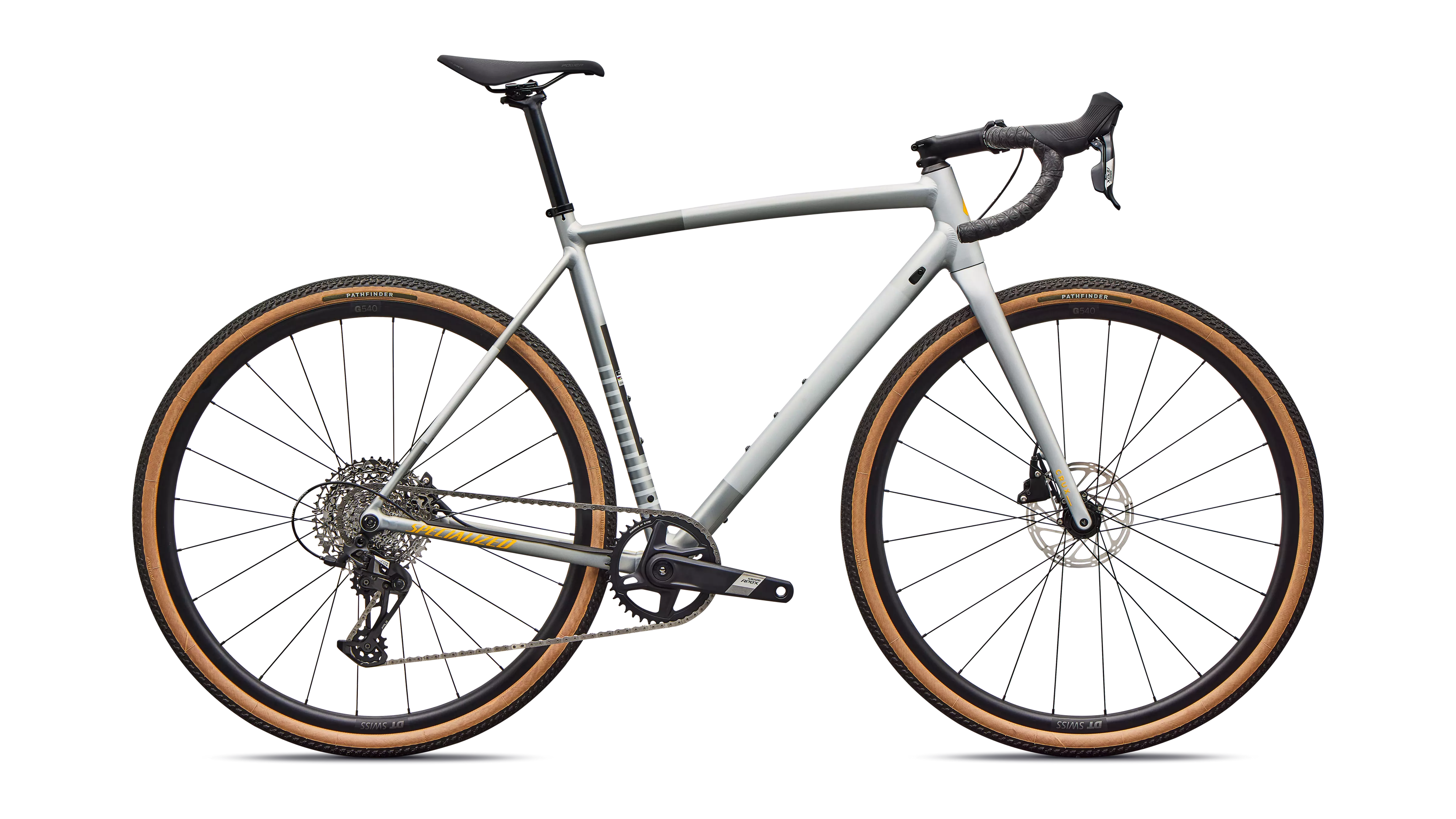 Product Image for Specialized Crux DSW Comp - 12-växlad, Shadow Silver/California Sunshine, Ramstorlek: 61