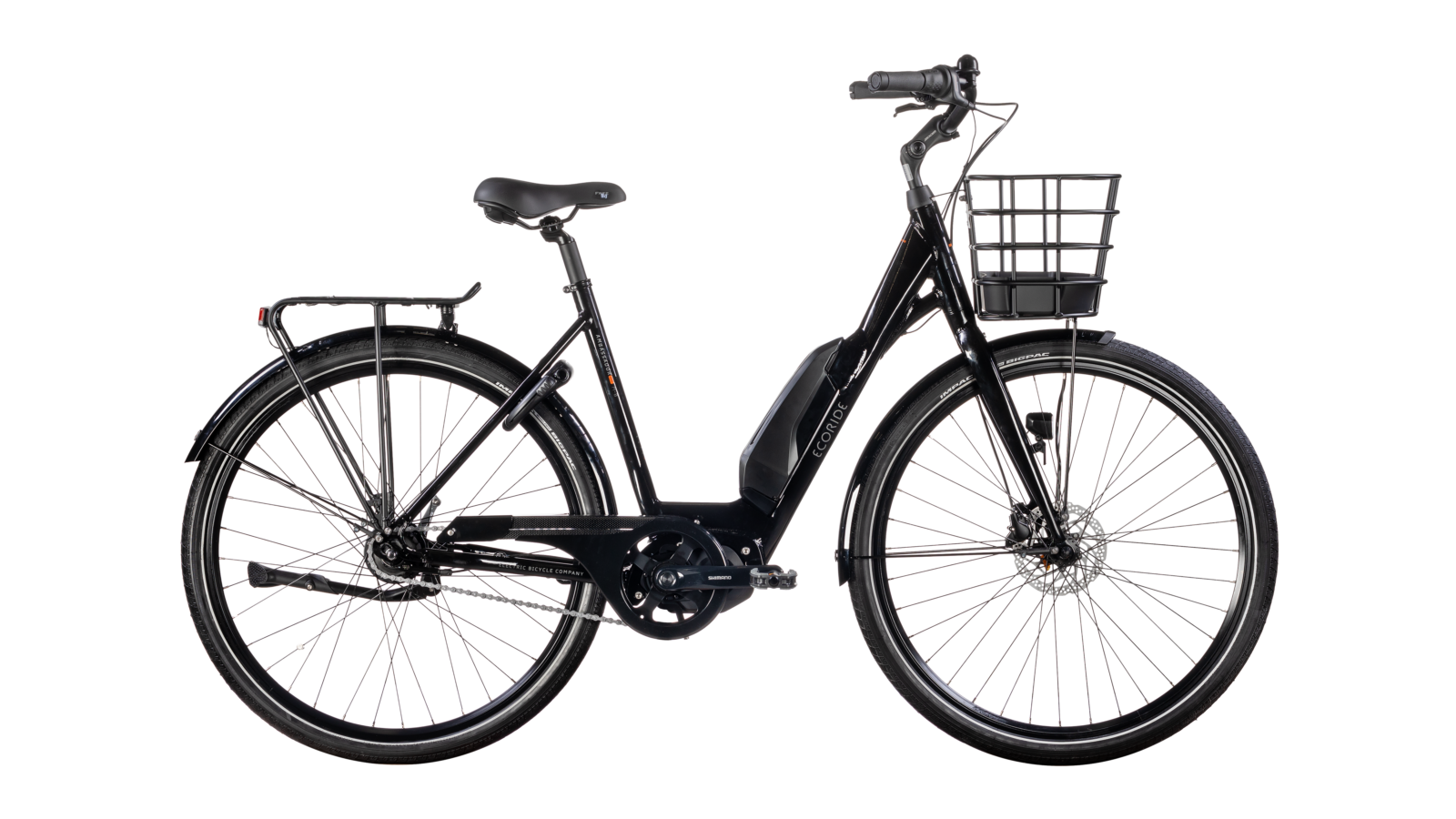 Product Image for Ecoride Ambassador AXS M-5 E5000 - Elcykel - 5-växlad, Svart, Ramstorlek: Onesize