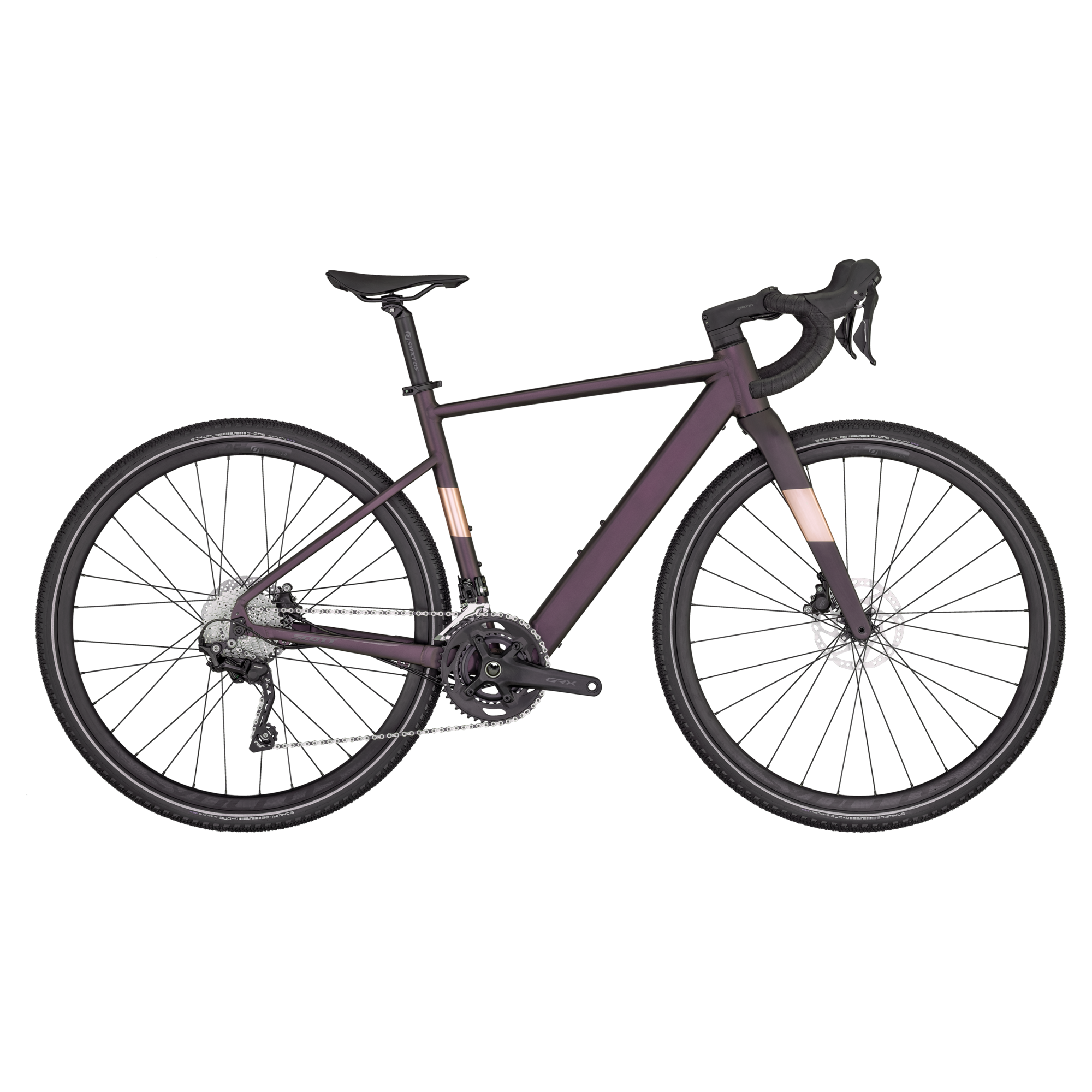 Product Image for Scott Contessa Speedster Gravel eRIDE 25 - 20-växlad, Burgundy Purple, Ramstorlek: 56