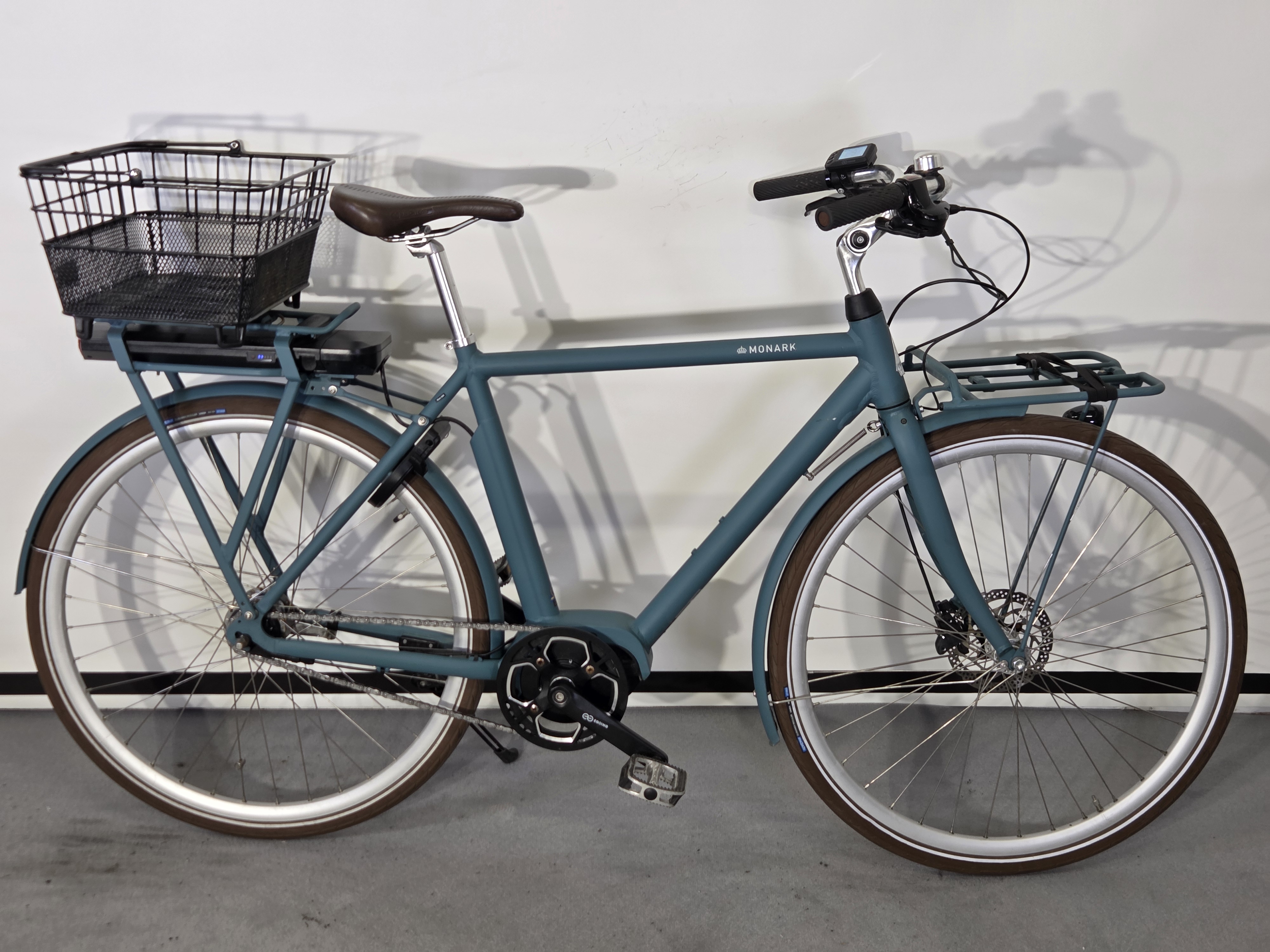 Product Image for Monark Begagnad e-Sture Smaragd matt 53cm - Elcykel - 7-växlad, Smaragd matt, Ramstorlek: 53