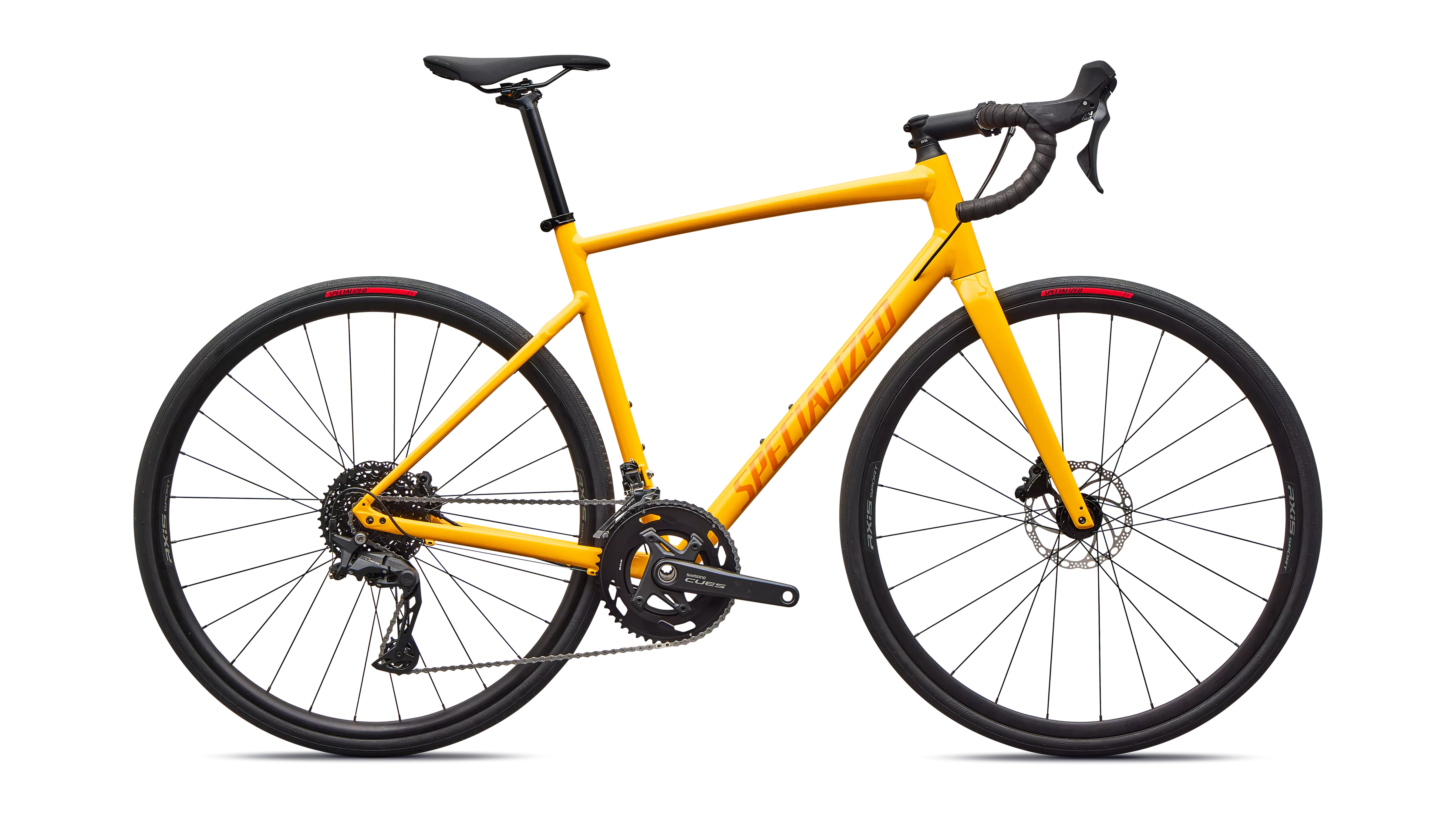 Product Image for Specialized Allez - 20-växlad, California Sunshine/Orange Zest, Ramstorlek: 61