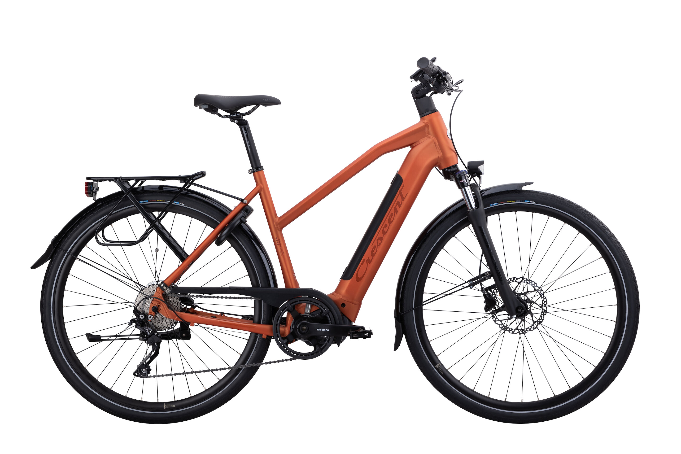 Product Image for Crescent Elda 20 - 10-växlad, Orange lava, Ramstorlek: 51