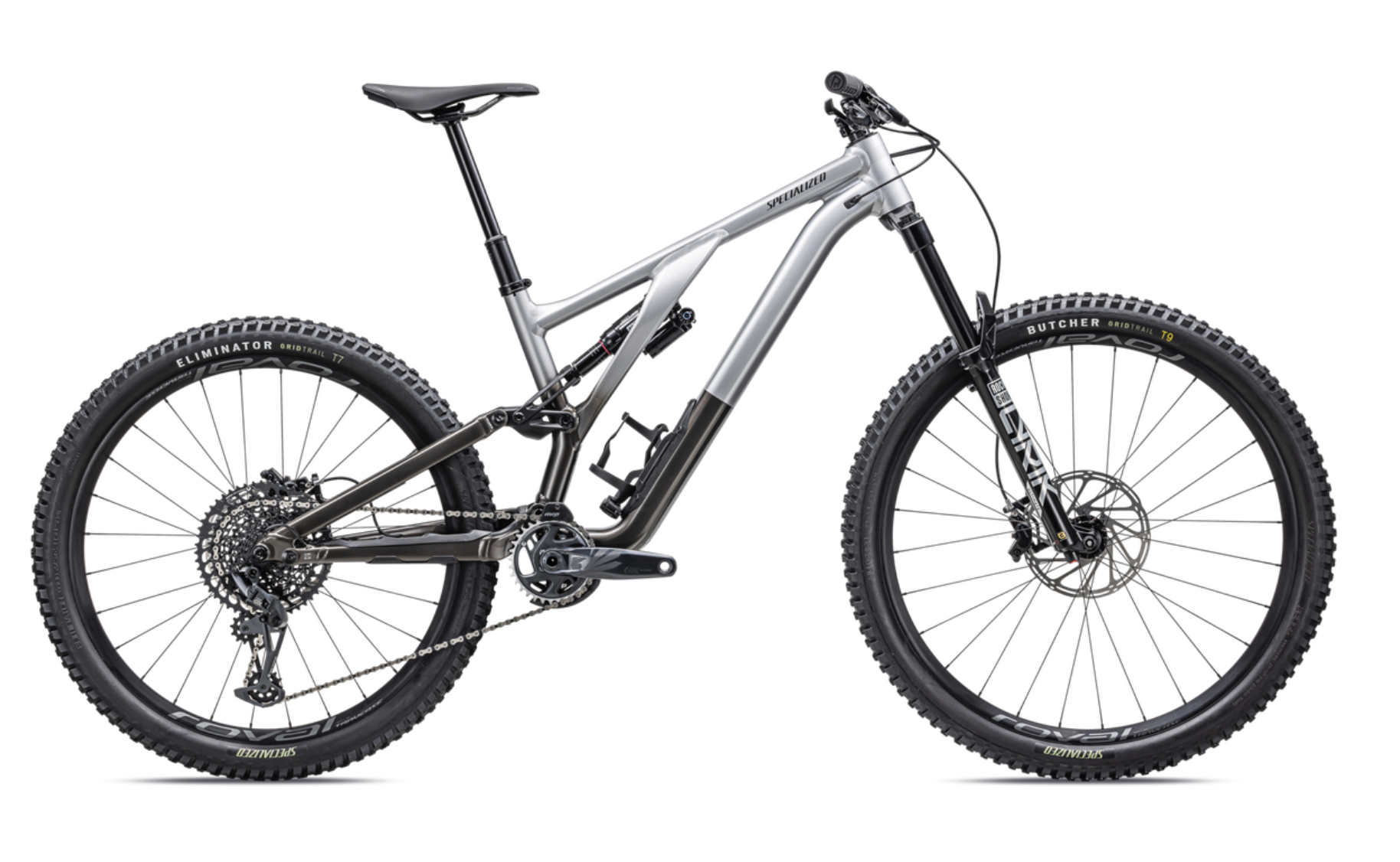Product Image for Specialized Stumpjumper EVO Elite Alloy - 12-växlad, Silver Dust/Black Tint Carbon, Ramstorlek: S4