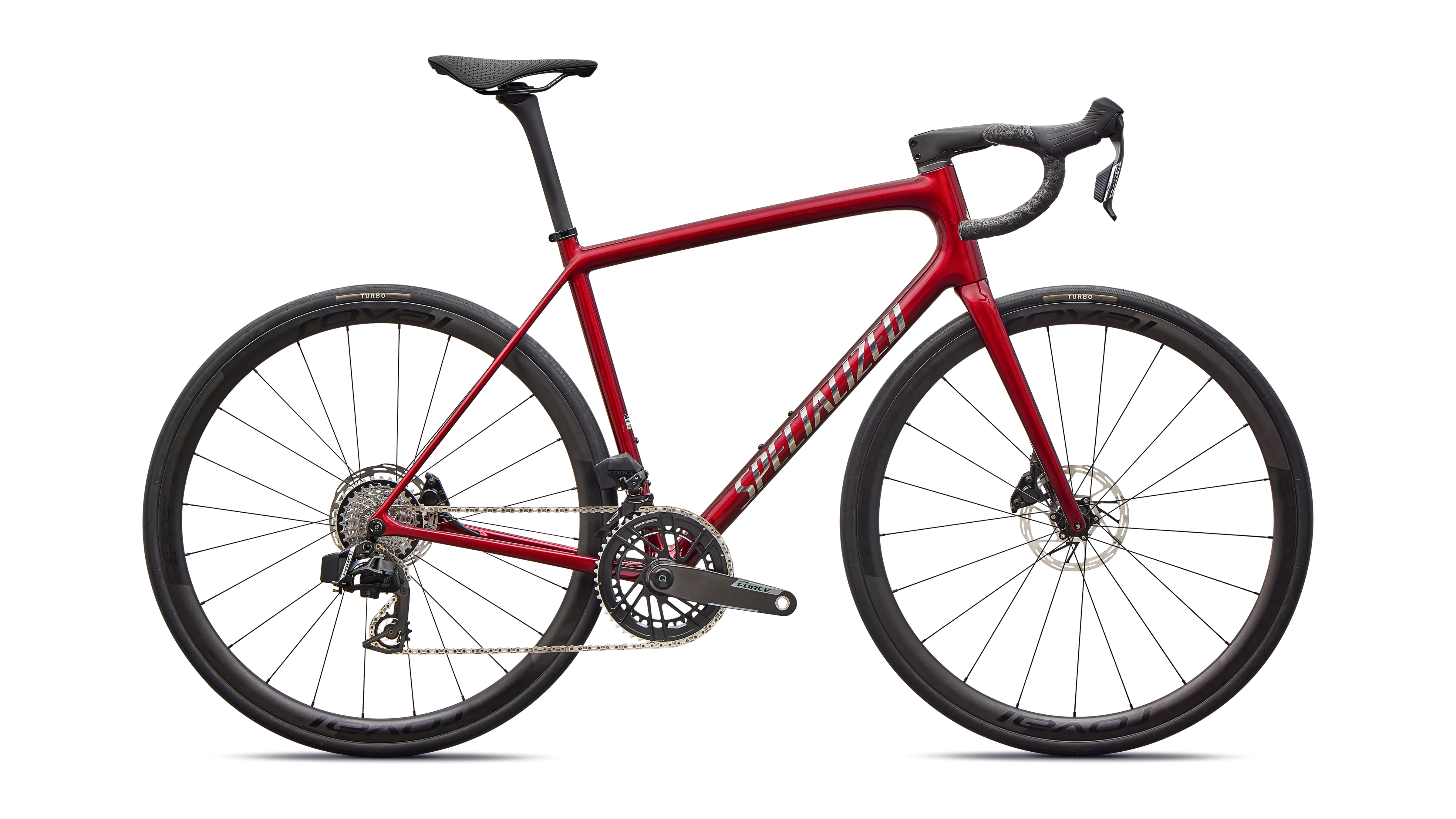 Product Image for Specialized Aethos 2 Pro - Force AXS - 24-växlad, Gloss Red Sky/Chrome, Ramstorlek: 58