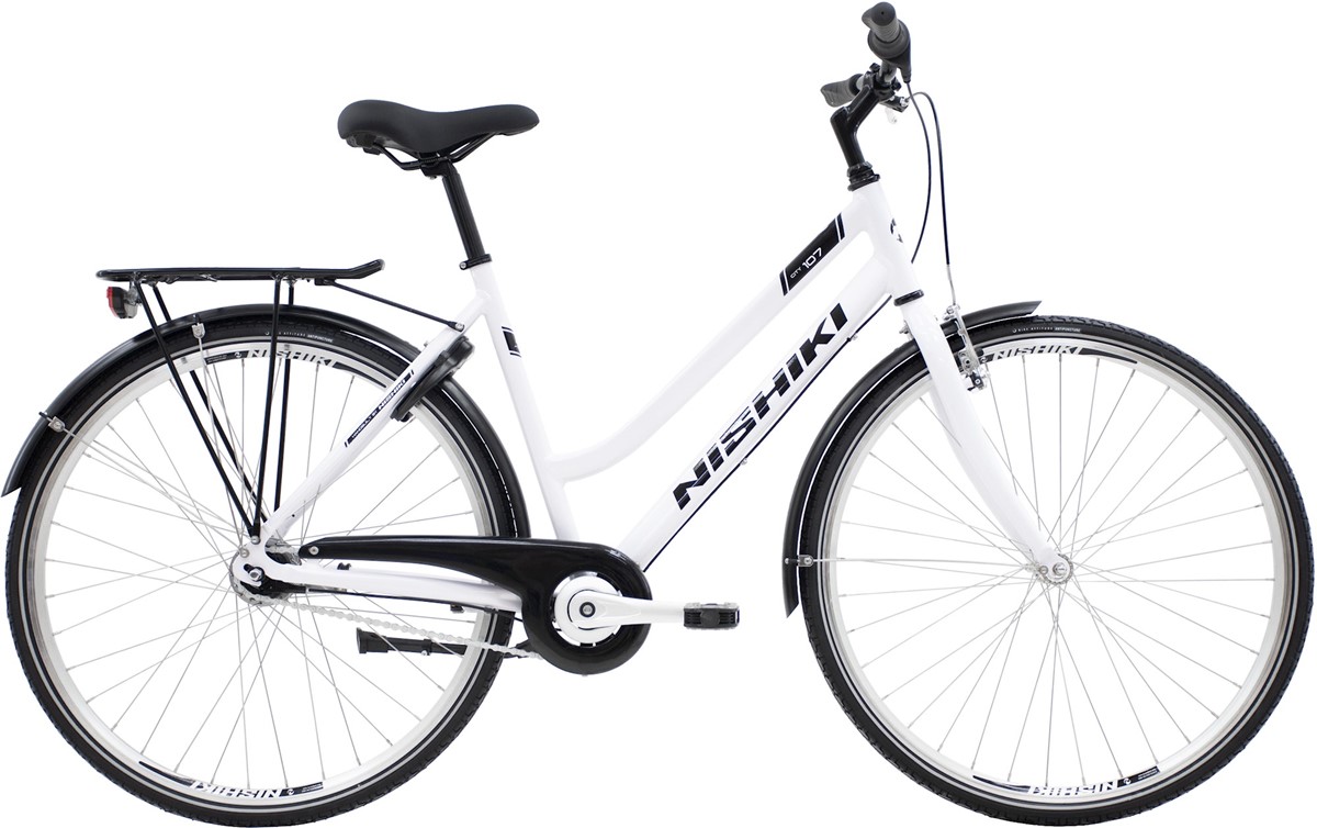 Product Image for Nishiki City 107 Dam - 7-växlad, Snövit, Ramstorlek: 20