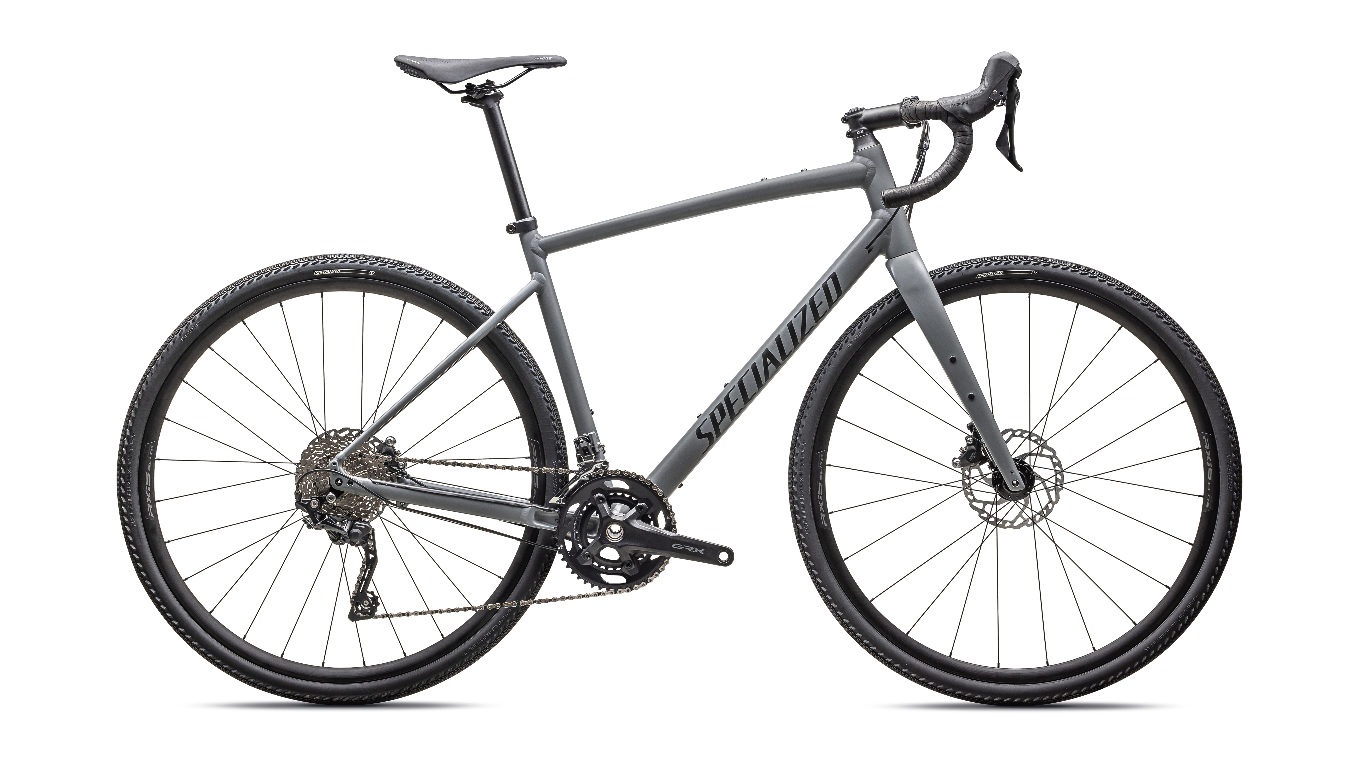 Product Image for Specialized Diverge E5 Elite - 20-växlad, Satin Ashen/Obsidian, Ramstorlek: 61