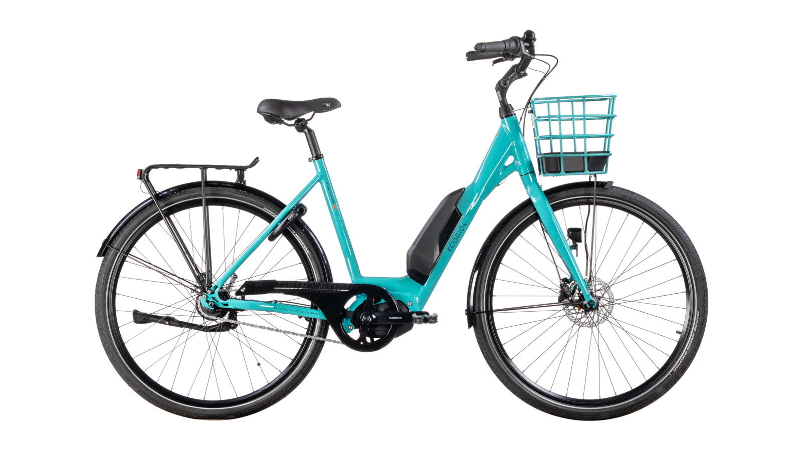 Product Image for Ecoride Ambassador AXS M-5 E6100 - Elcykel - 5-växlad, Turkos, Ramstorlek: Onesize