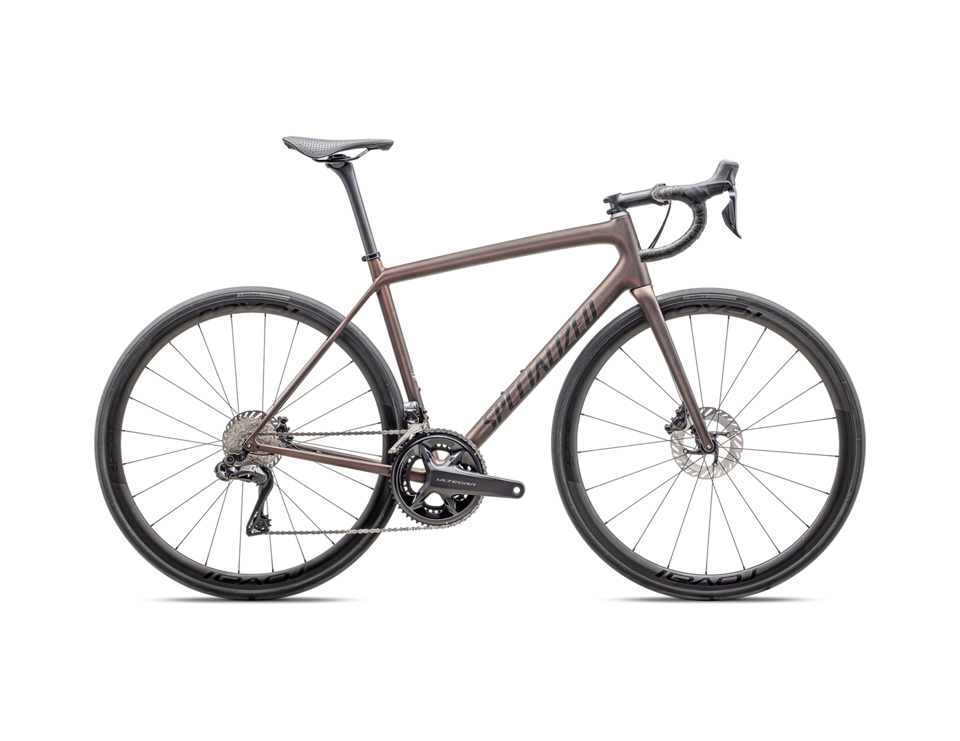 Product Image for Specialized Aethos Pro - Shimano Ultegra Di2 - 24-växlad, Satin Carbon/Red Pearl, Ramstorlek: 54