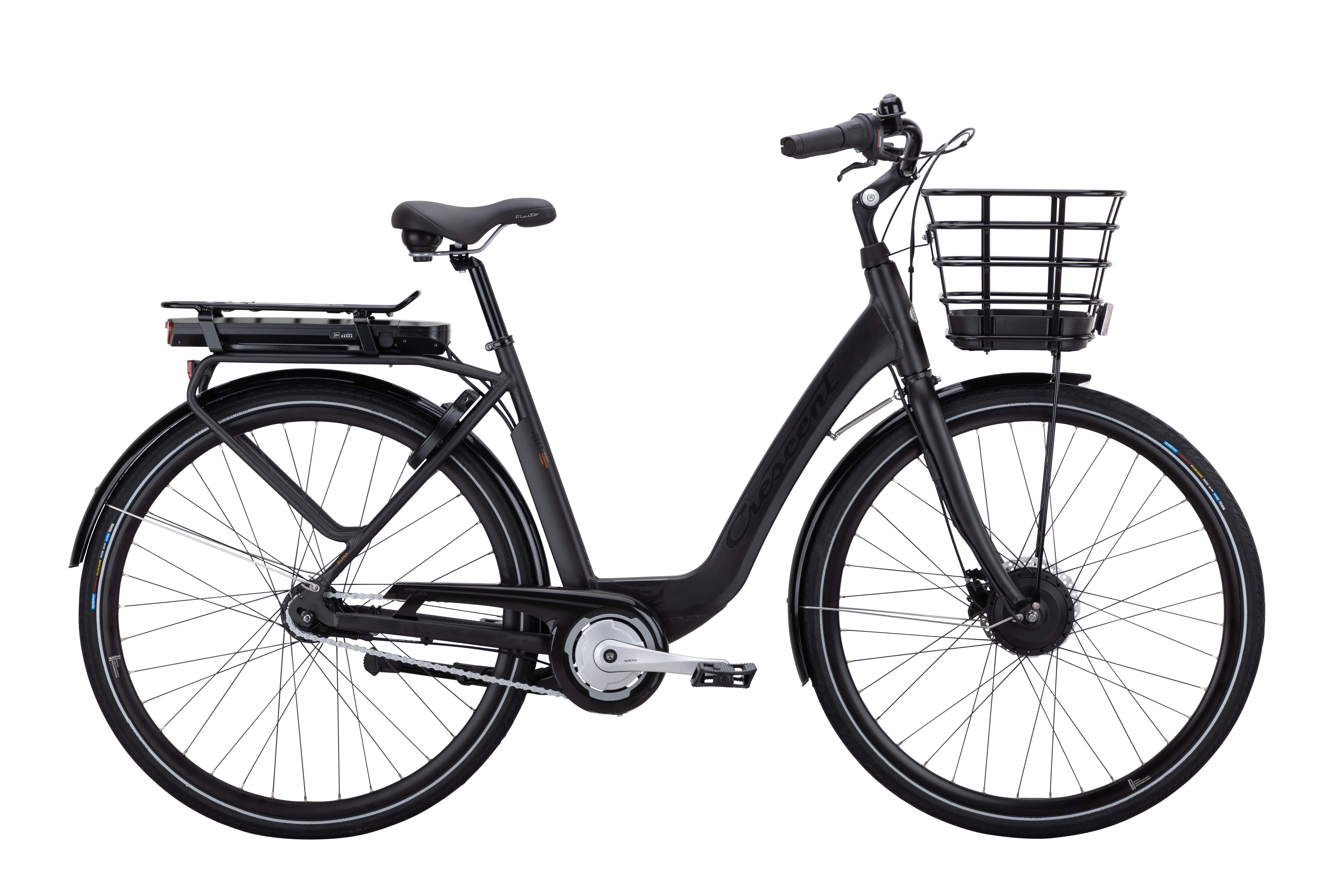 Product Image for Crescent Elina 7-vxl - Elcykel - 7-växlad, Black asphalt, Ramstorlek: 47