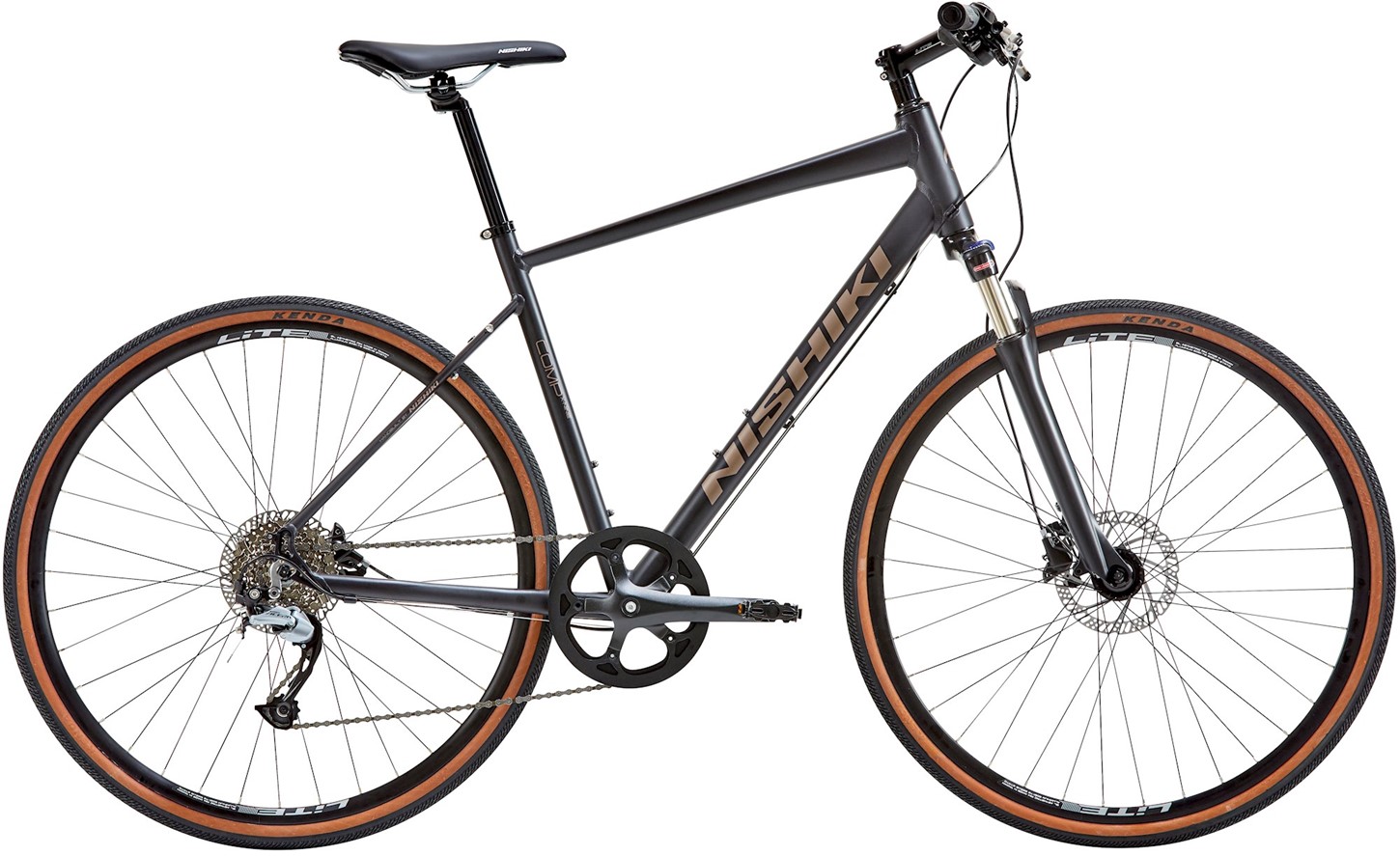 Product Image for Nishiki Comp X-Nine Herr - 9-växlad, Korpsvart, Ramstorlek: 22