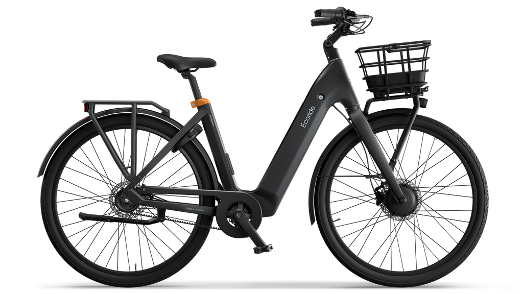 Product Image for Ecoride Ambassador 4 Navmotor remdrift skivbroms - Elcykel - 5-växlad, Svart, Ramstorlek: XL